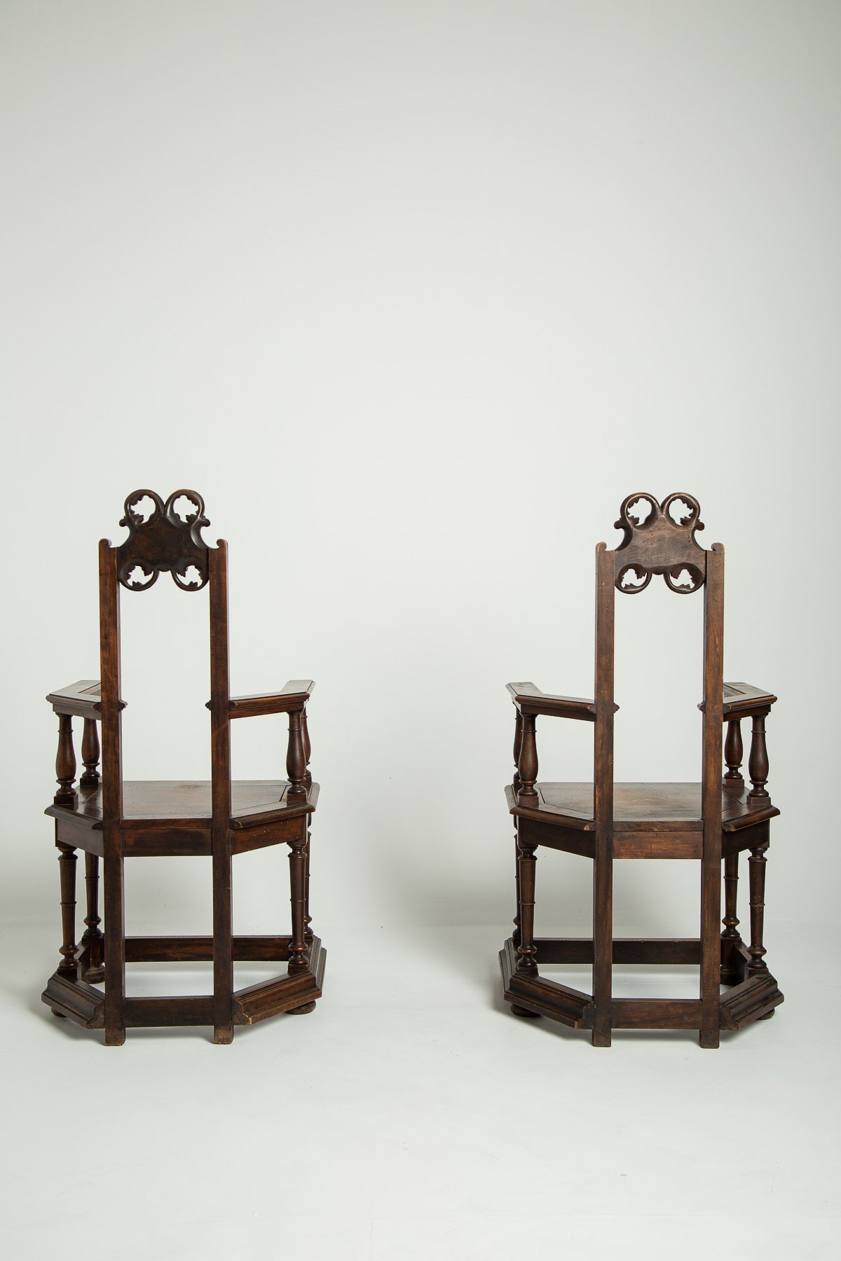 MAXFIELD PRIVATE COLLECTION | 1800'S NEO GOTHIC CHAIR, SET OF 2