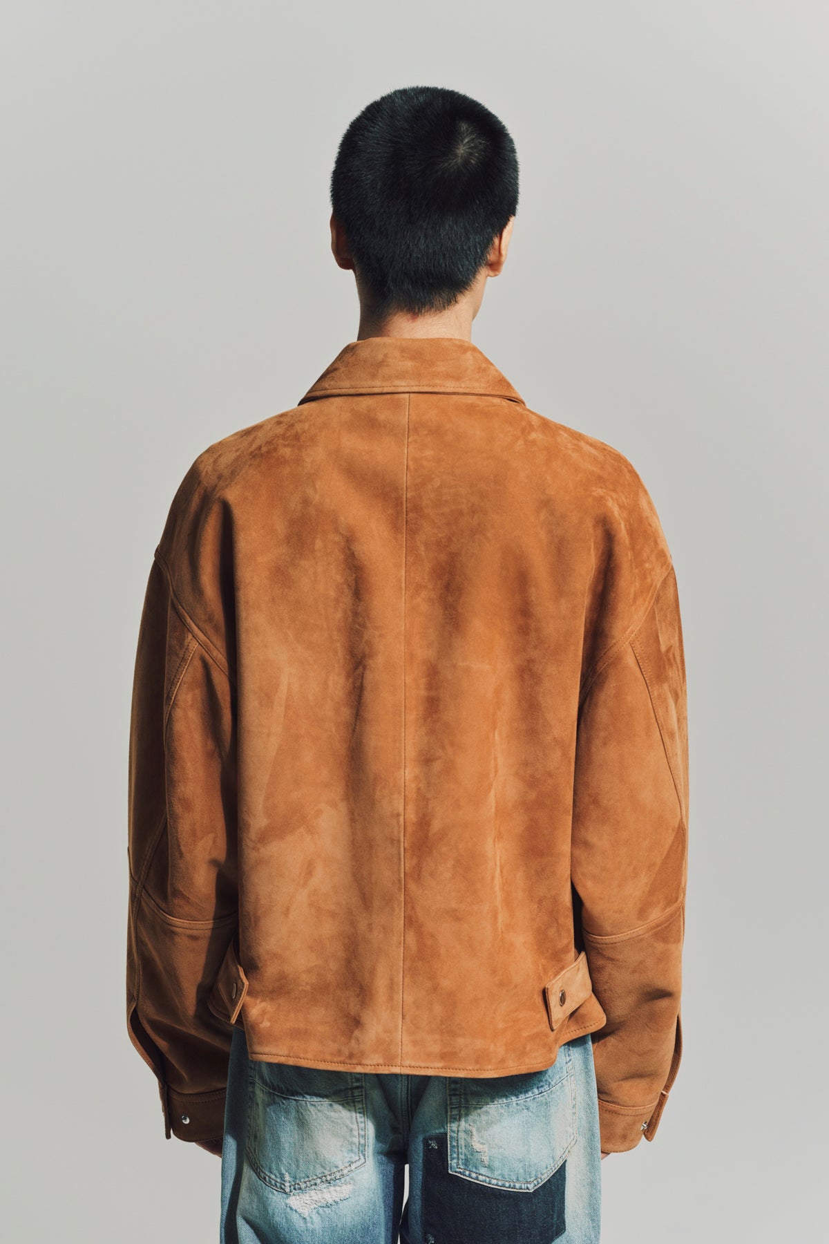 AMIRI | QUAD SUEDE BLOUSON - MAXFIELD LA