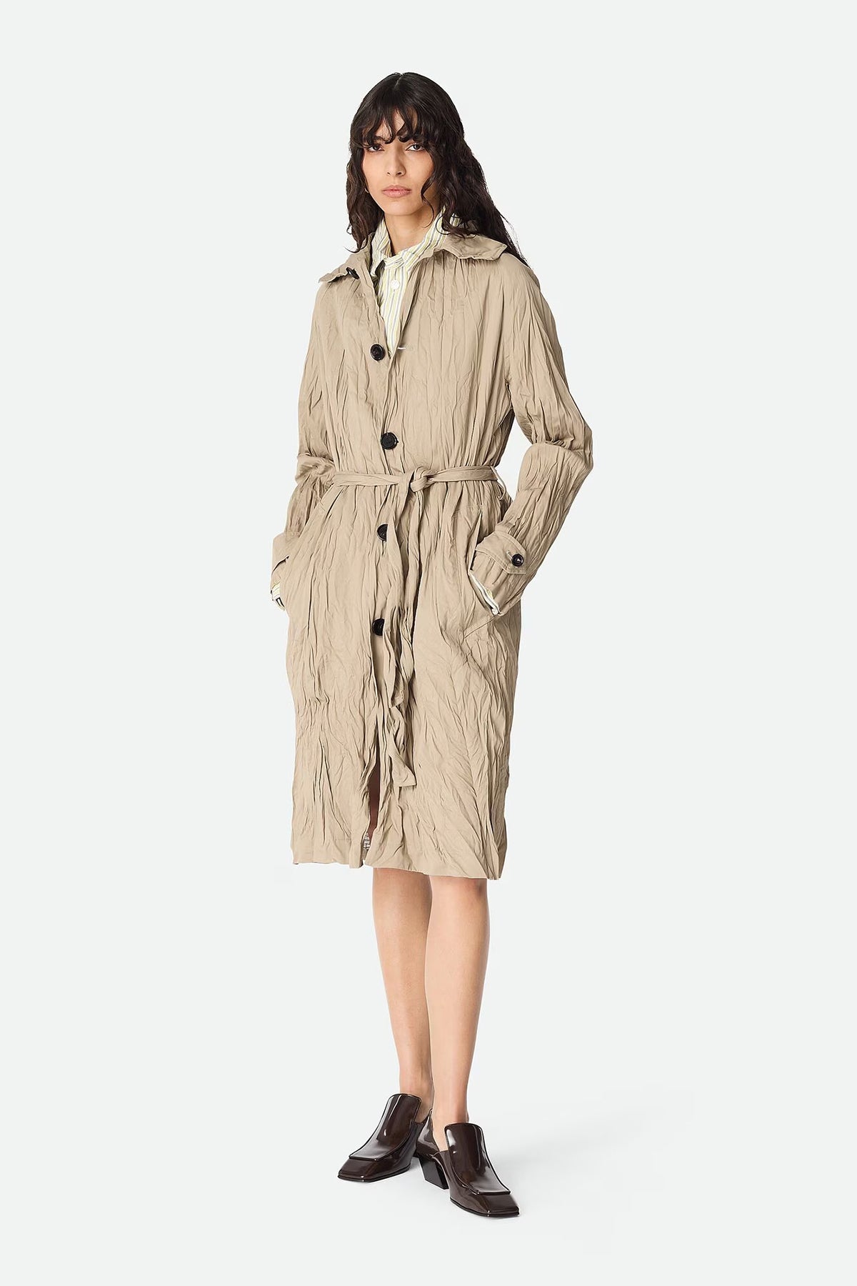 BOTTEGA VENETA | CRUSHED COAT