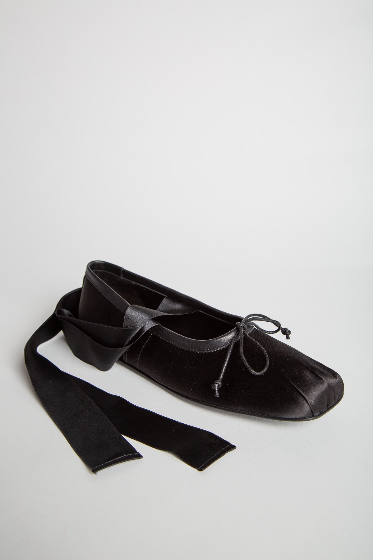 ANN DEMEULEMEESTER | PALOMA BALLERINA WITH SATIN BAND - MAXFIELD LA
