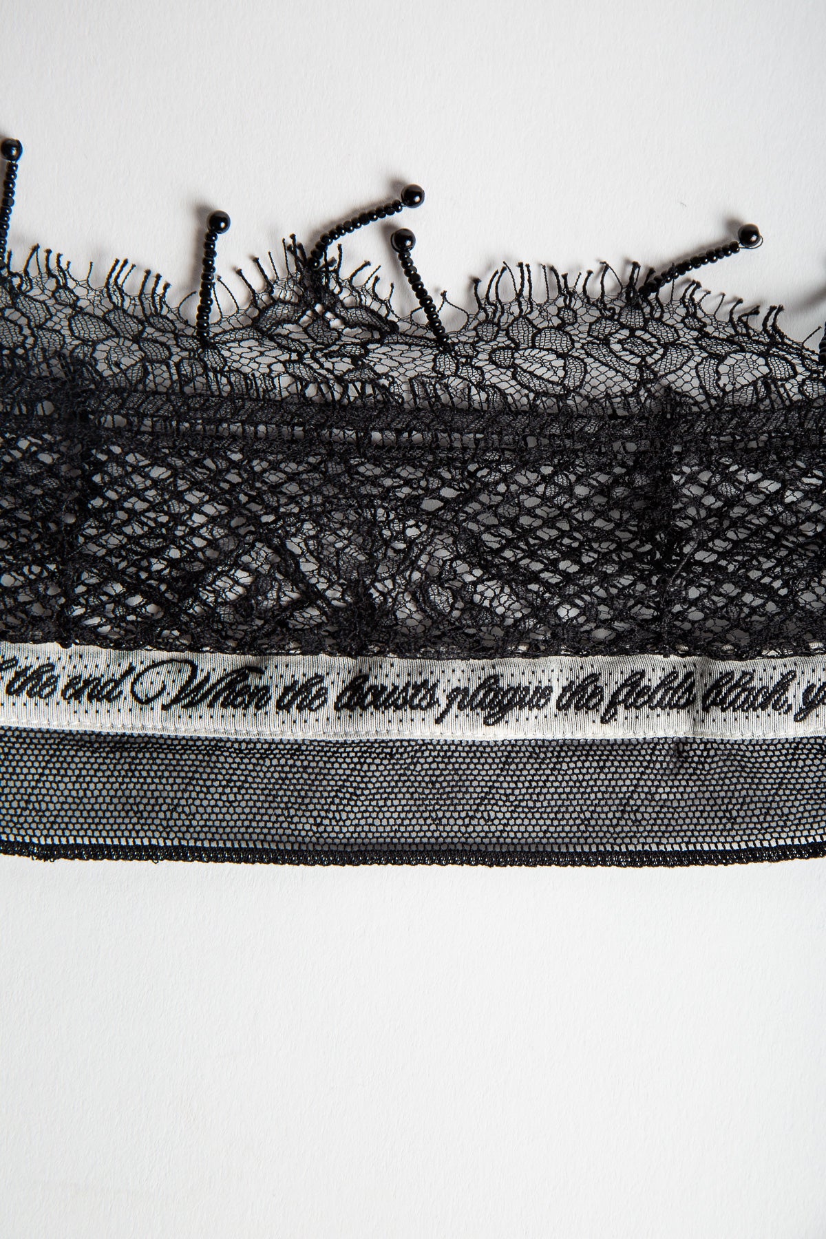 ANN DEMEULEMEESTER | KLAS EMBROIDERED LACE CAP