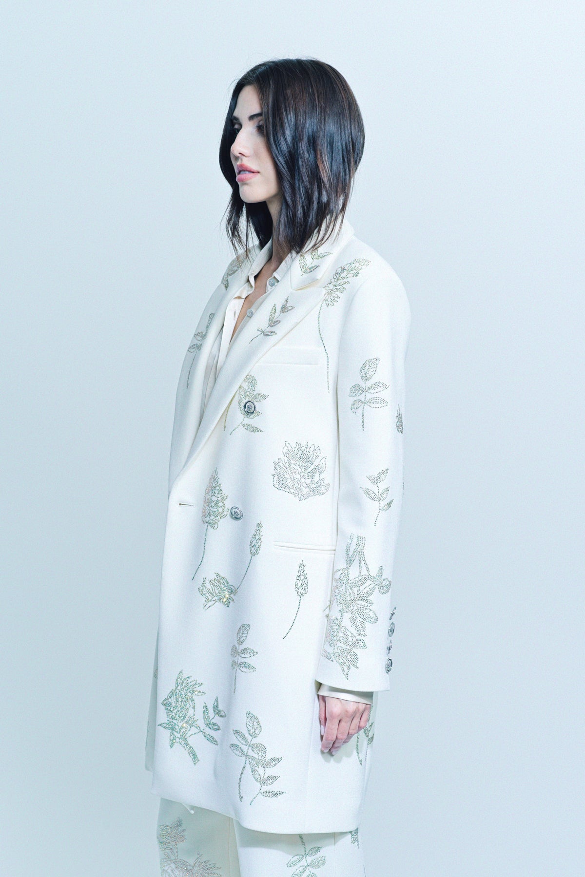 LIBERTINE | ‘ELIZABETH ST GARDEN’ DOUBLE BREASTED COAT - MAXFIELD LA