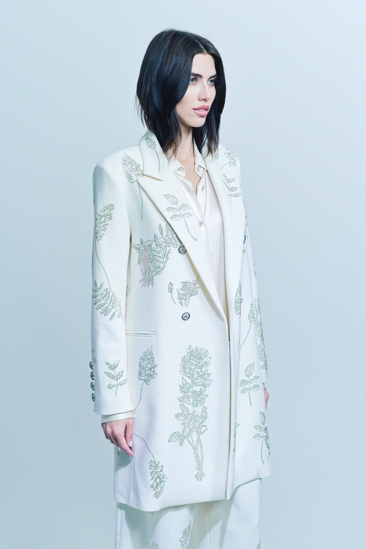 LIBERTINE | ‘ELIZABETH ST GARDEN’ DOUBLE BREASTED COAT - MAXFIELD LA