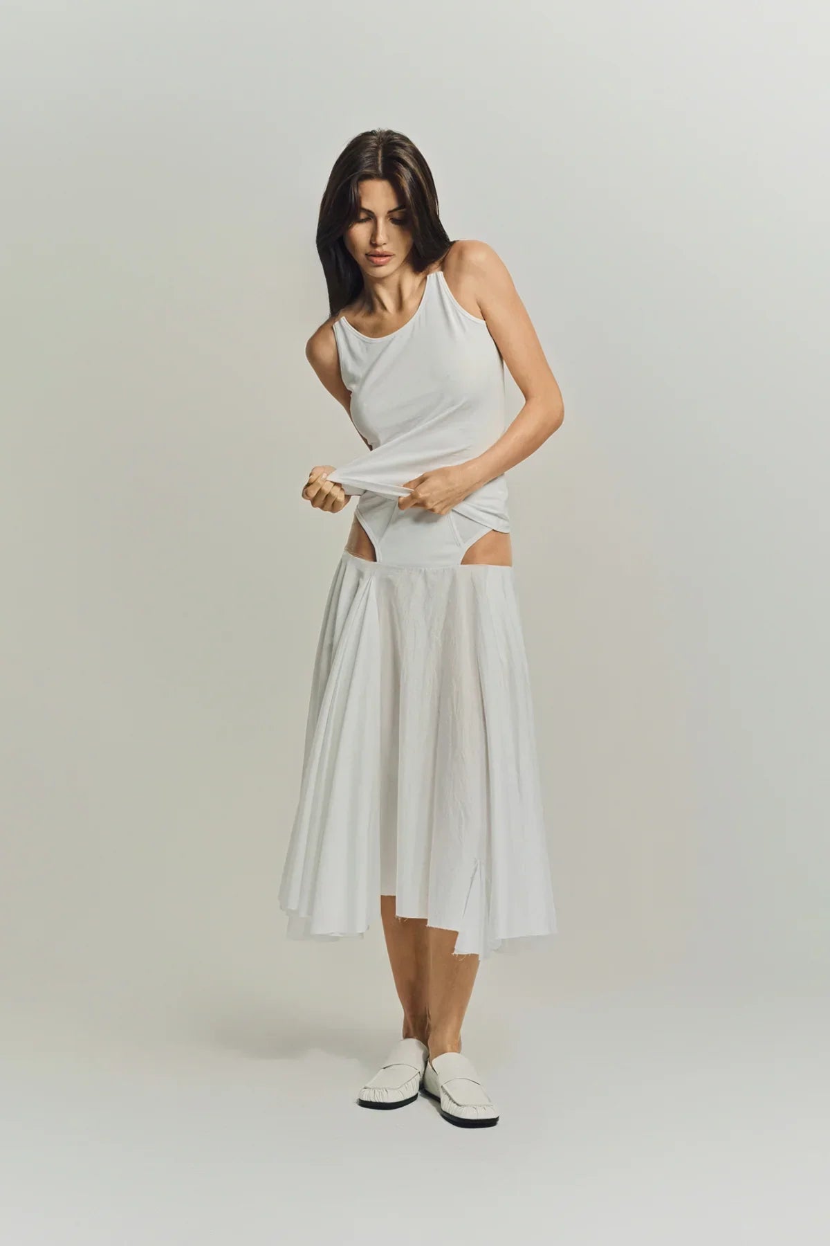 DURAN LANTINK | UNDERWEAR RAWEDGE SKIRT