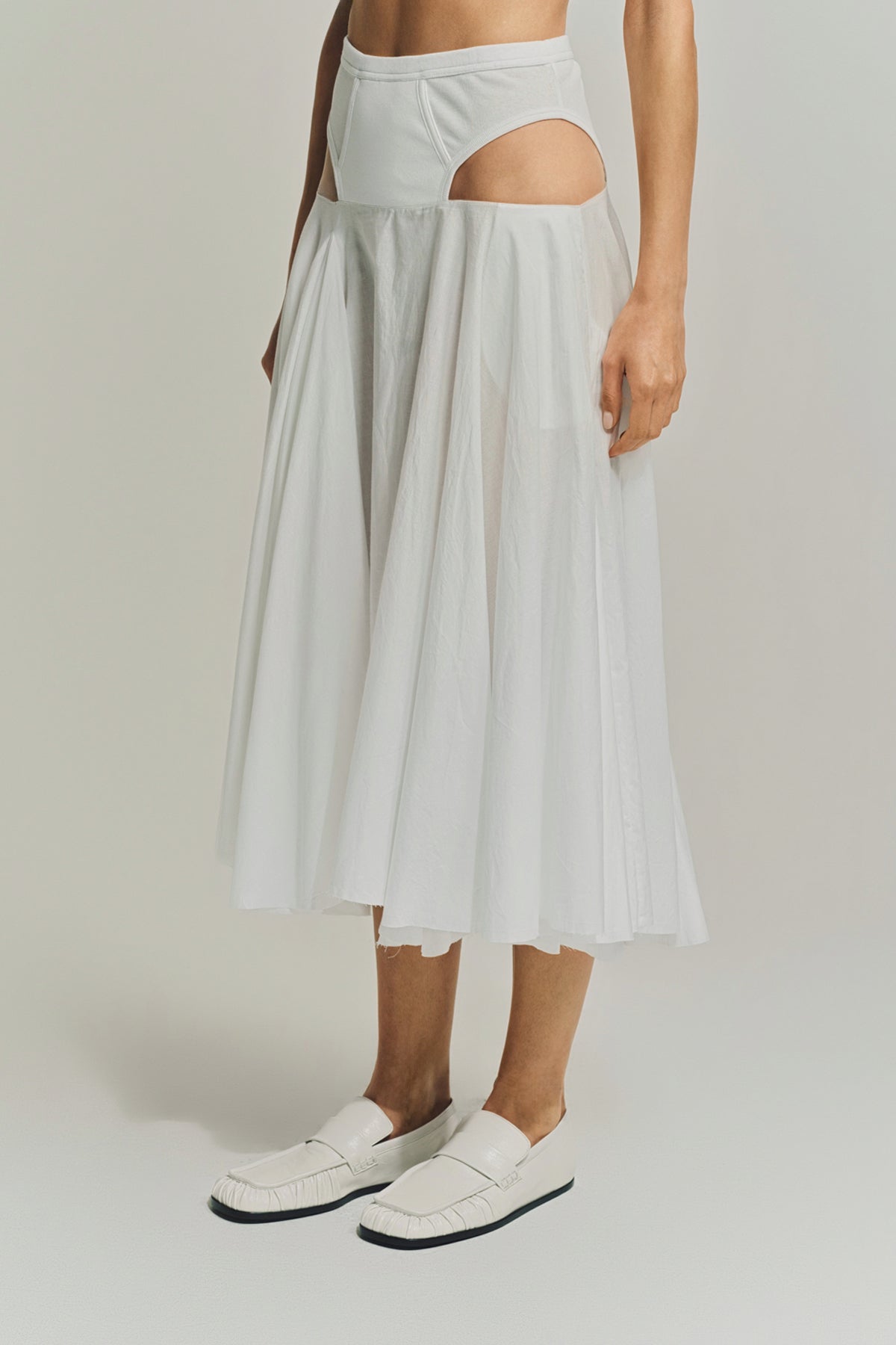 DURAN LANTINK | UNDERWEAR RAWEDGE SKIRT - MAXFIELD LA