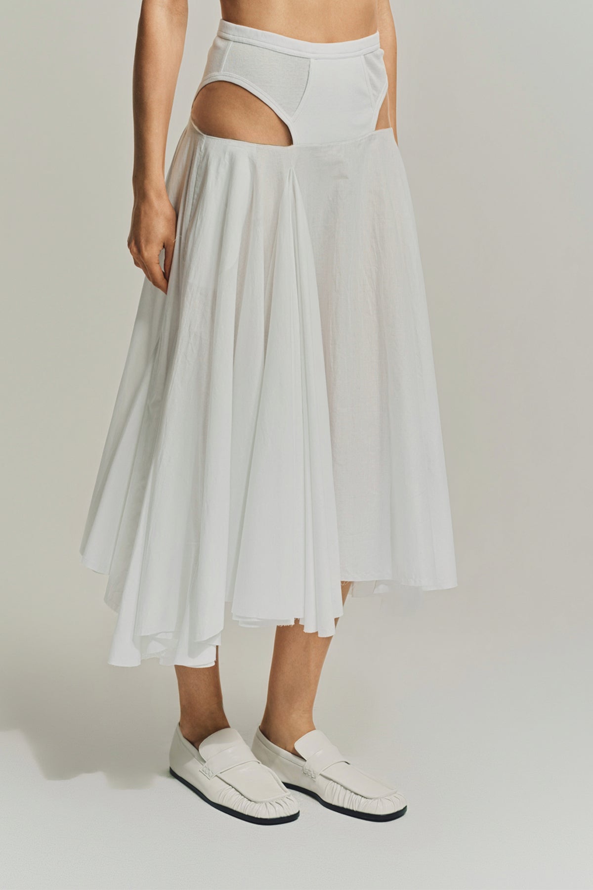 DURAN LANTINK | UNDERWEAR RAWEDGE SKIRT - MAXFIELD LA
