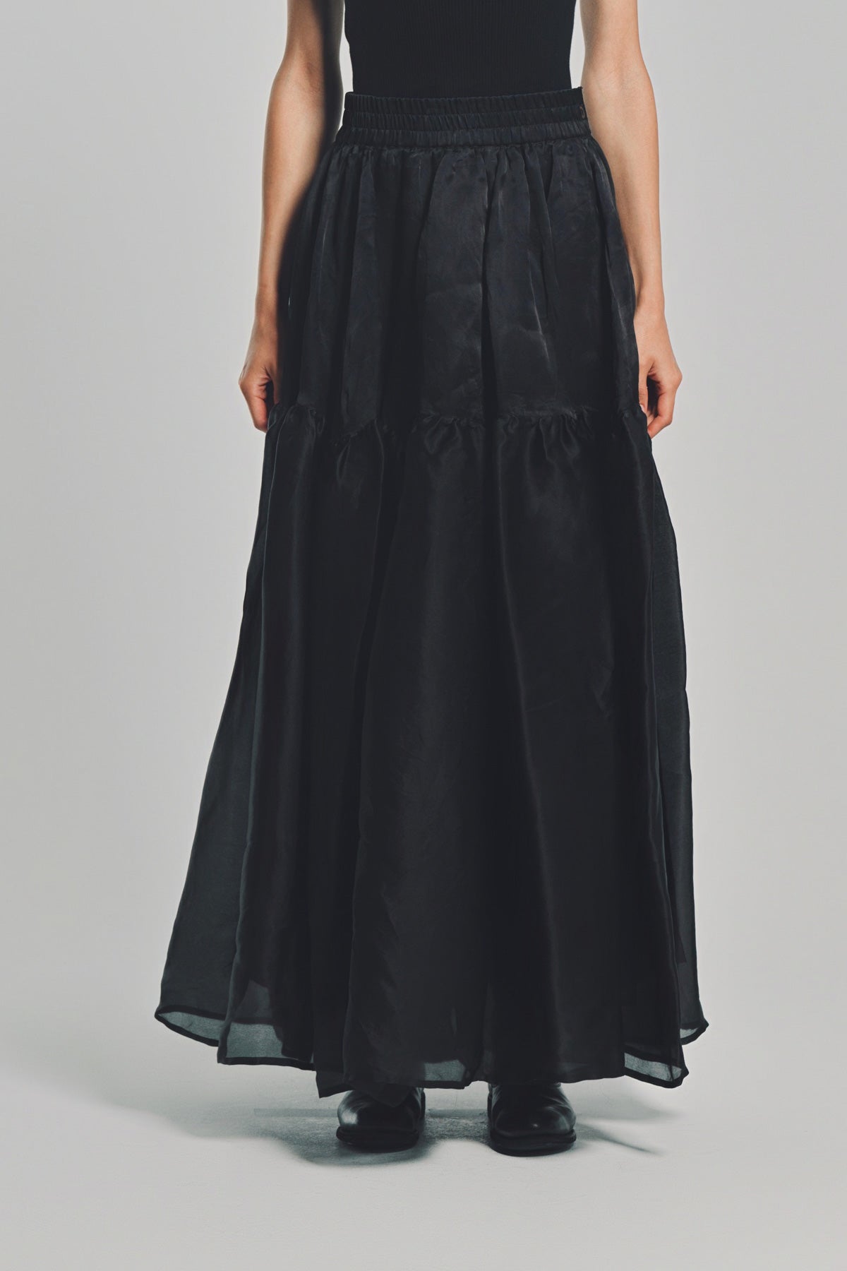 LARS ANDERSSON | WOVEN LONG SKIRT