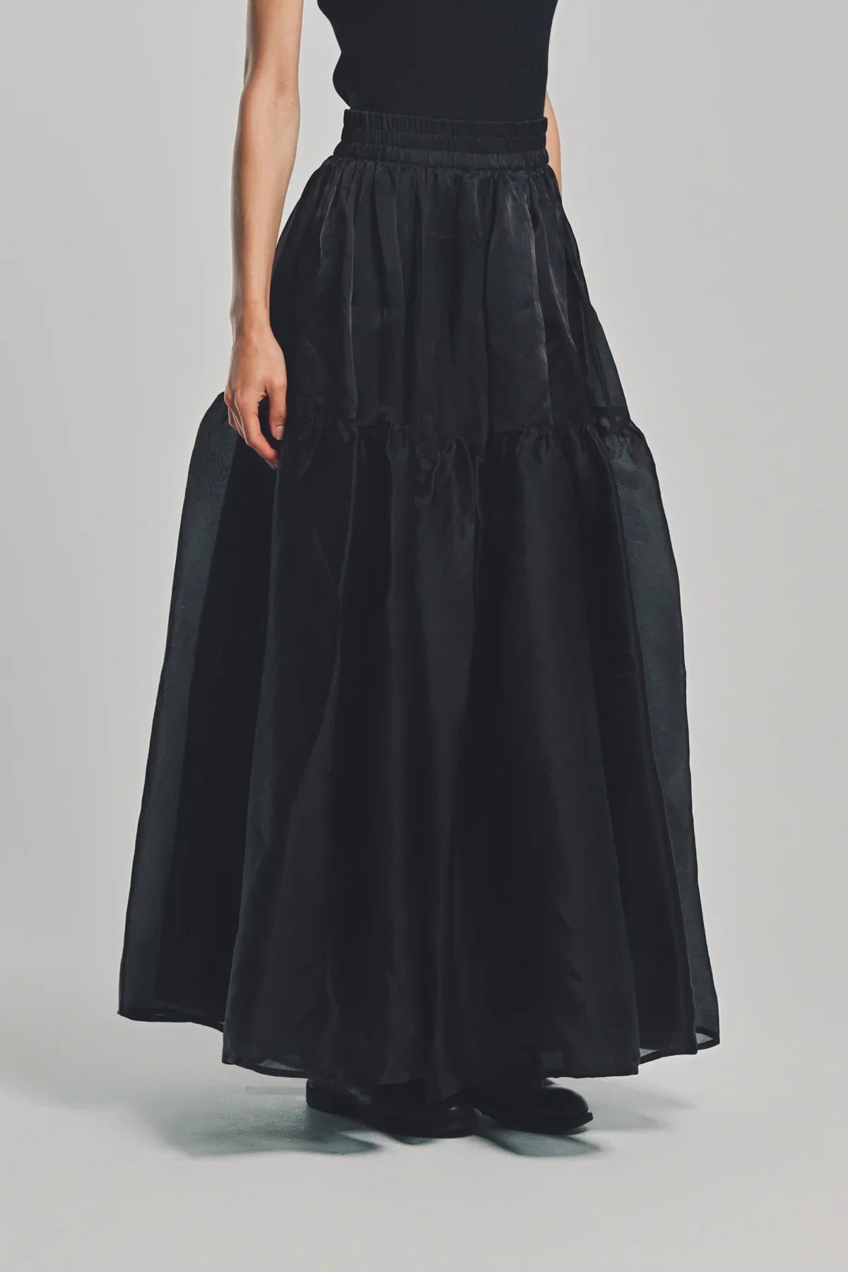 LARS ANDERSSON | WOVEN LONG SKIRT