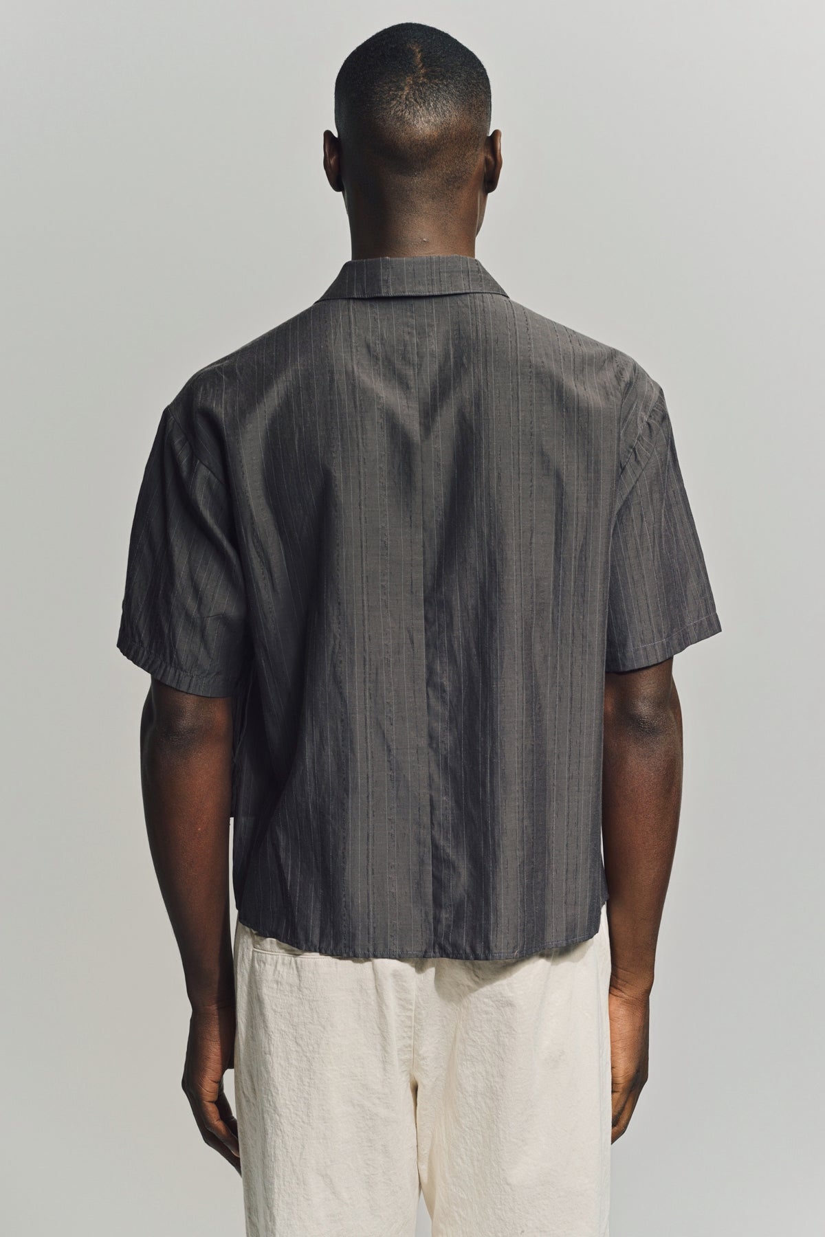 INDIVIDUAL SENTIMENTS | OPEN COLLAR SHORT SLEEVE SHIRT
