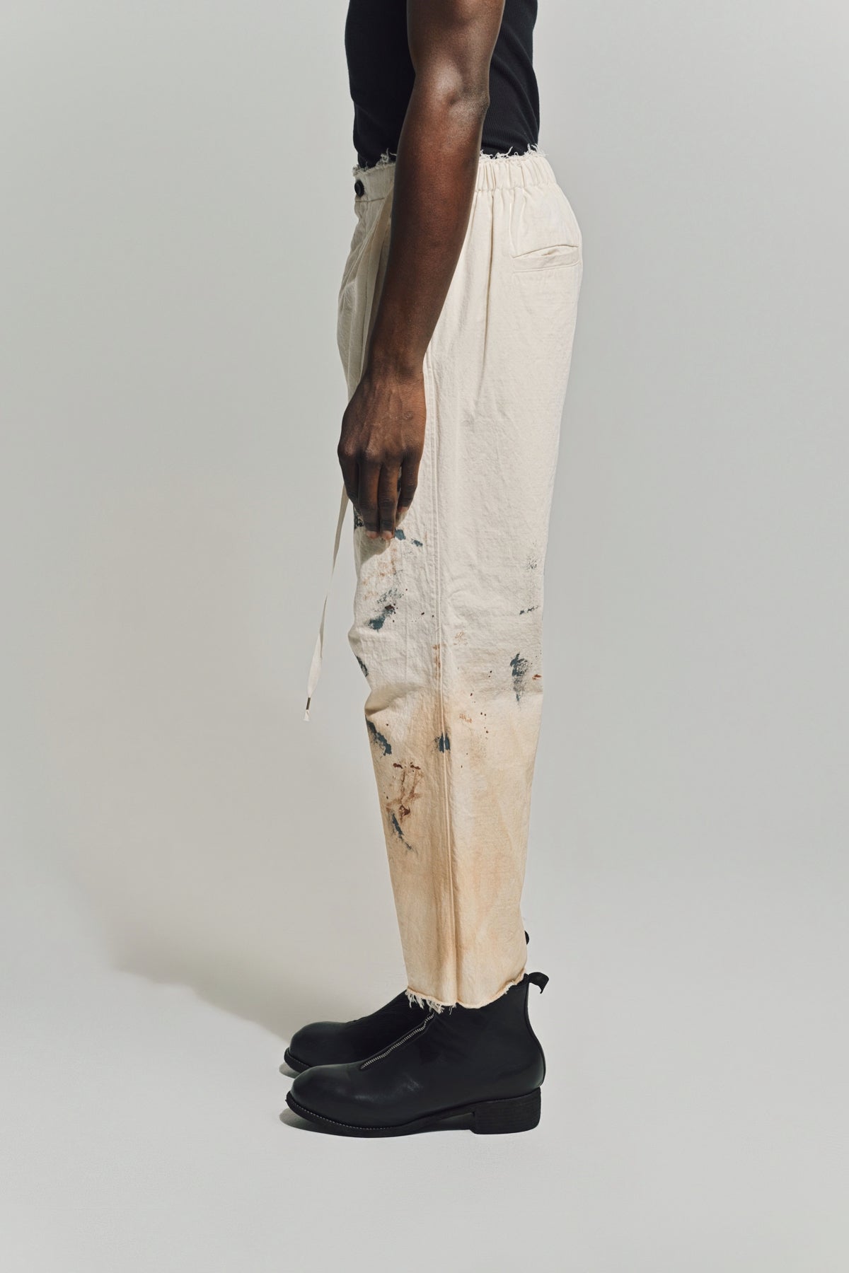 INDIVIDUAL SENTIMENTS | HAND PAINTED WIDE STRAIGHT PANTS