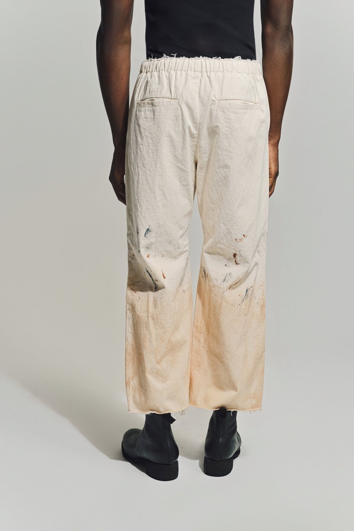 INDIVIDUAL SENTIMENTS | HAND PAINTED WIDE STRAIGHT PANTS