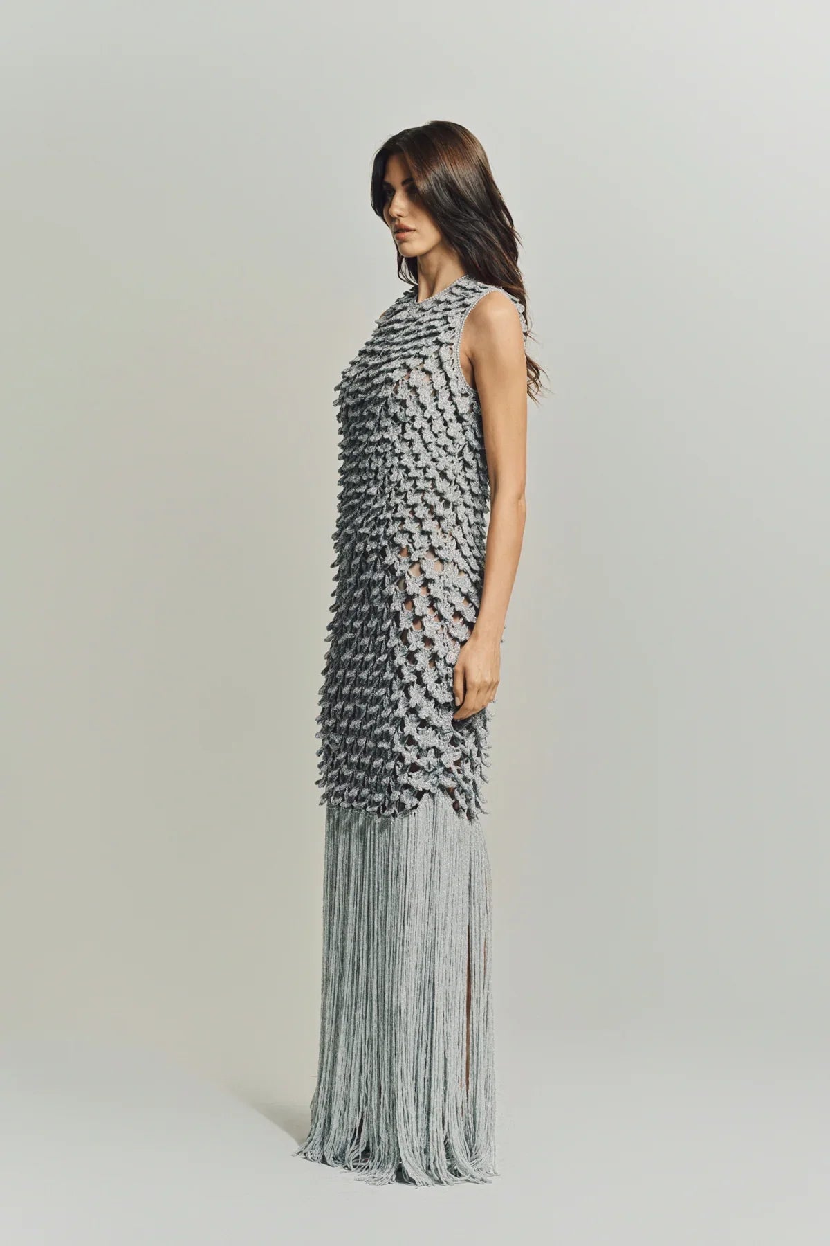 ERDEM | LUREX CROCHET DRESS