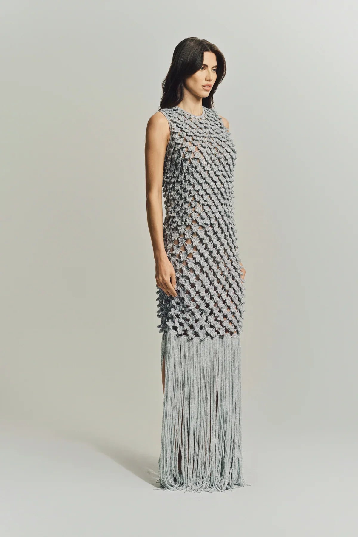 ERDEM | LUREX CROCHET DRESS