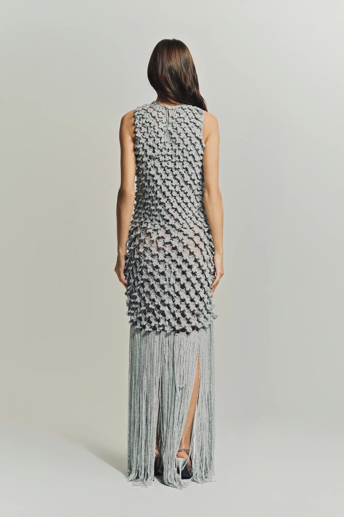 ERDEM | LUREX CROCHET DRESS
