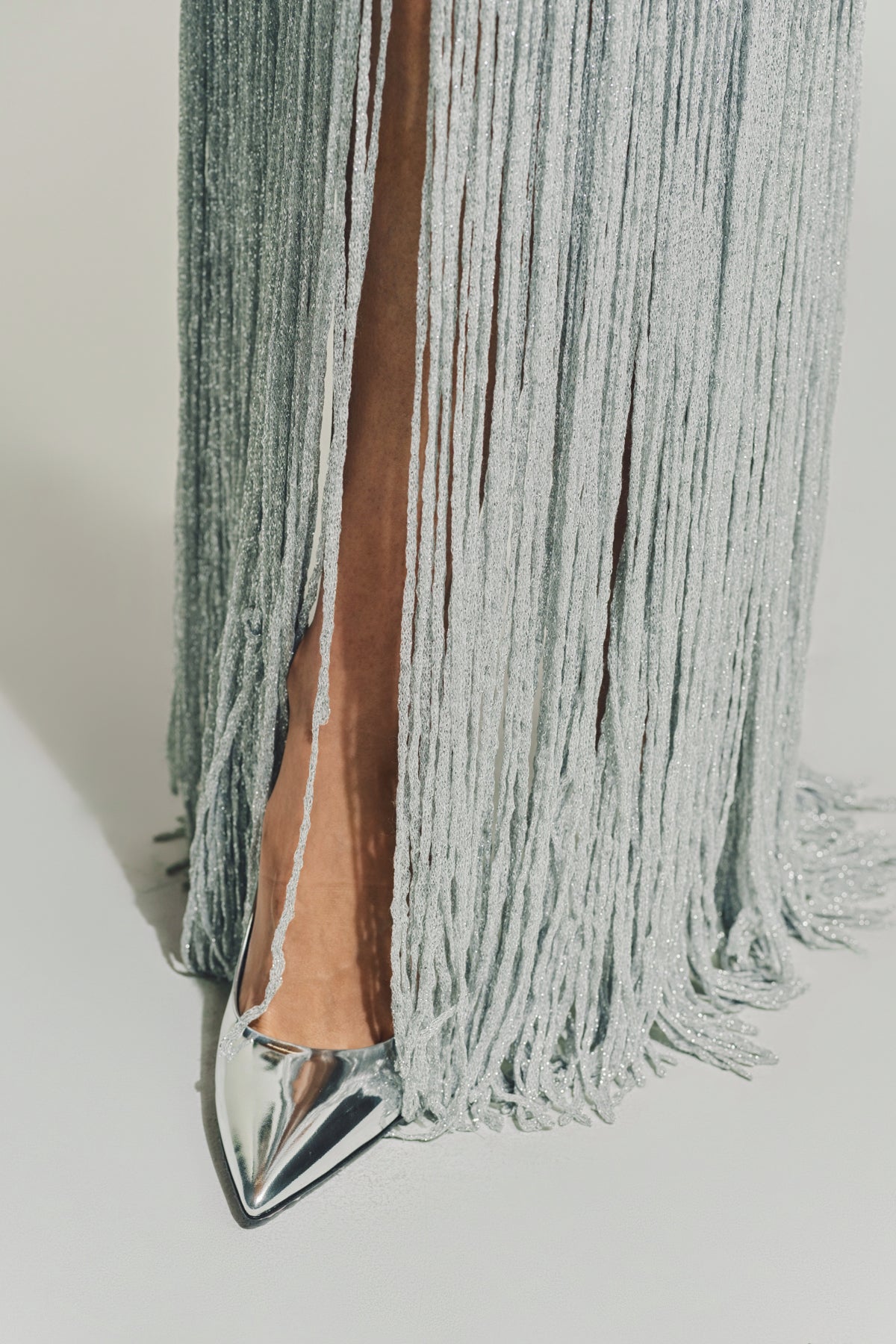 ERDEM | LUREX CROCHET DRESS - MAXFIELD LA