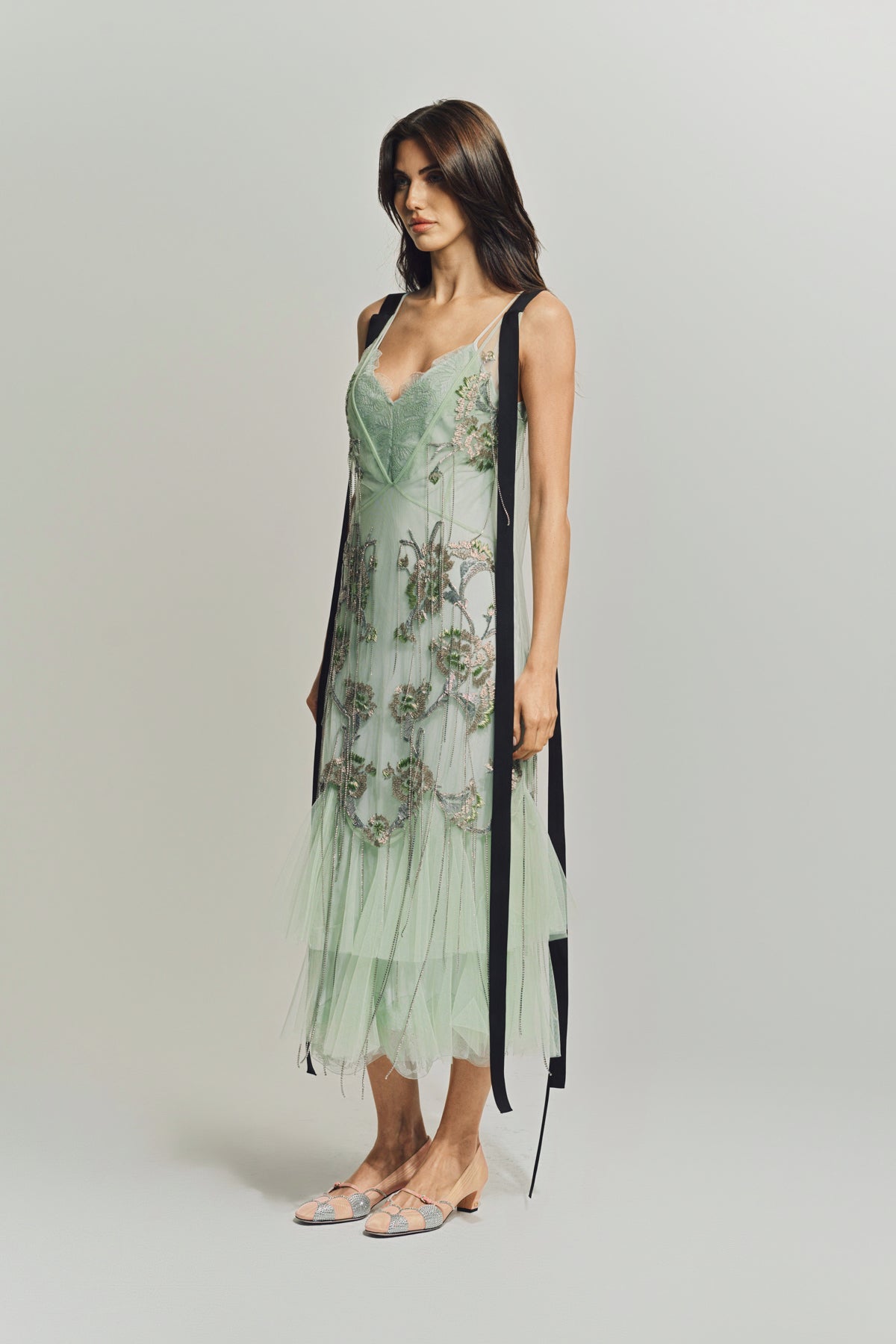 ERDEM | SLIP COCKTAIL DRESS