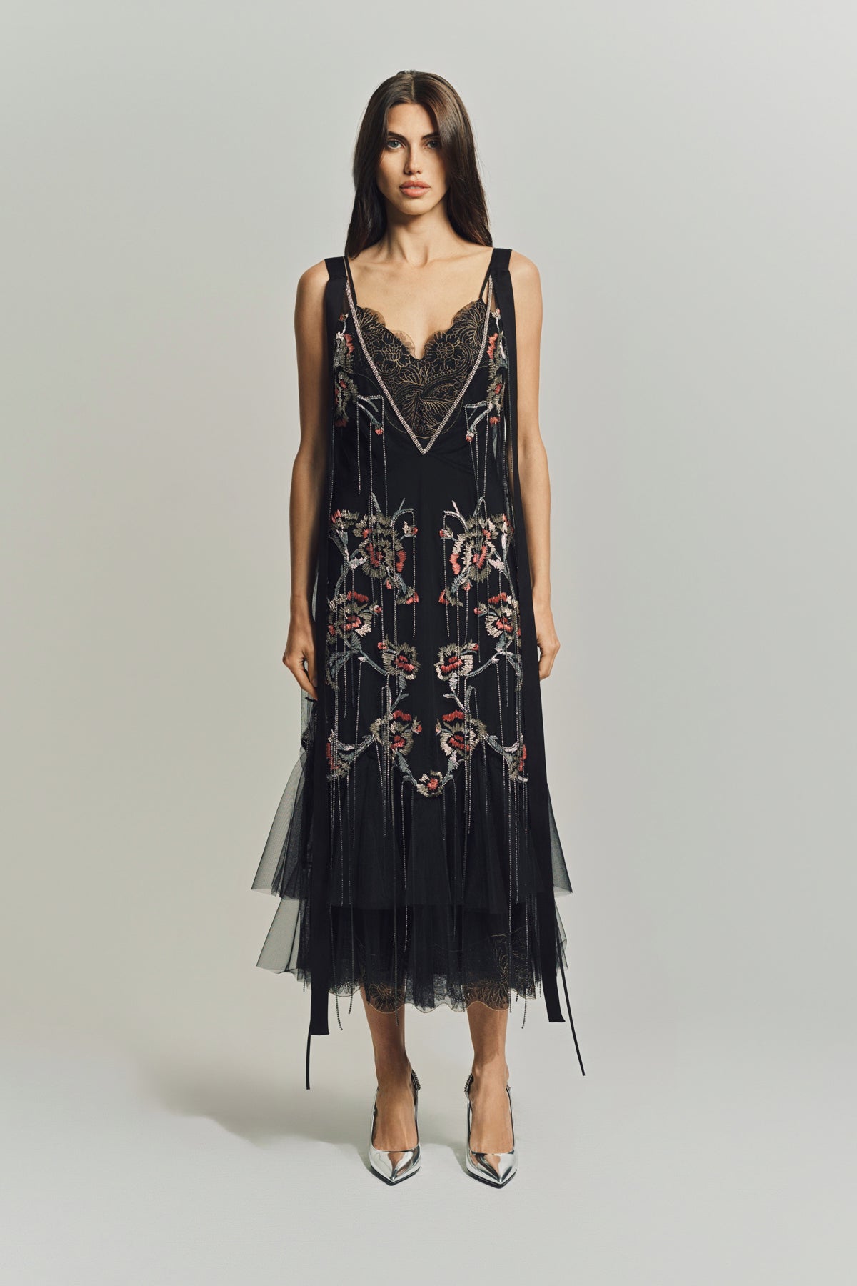 ERDEM | SLIP COCKTAIL DRESS