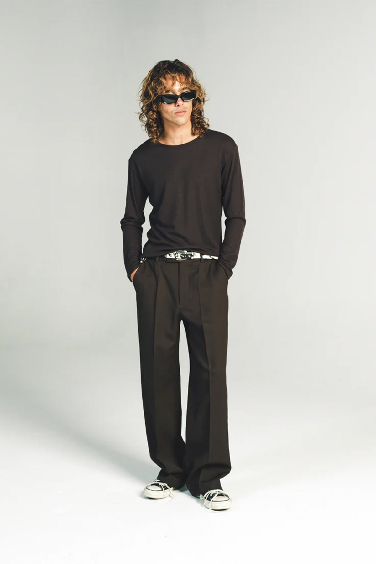 SECOND/LAYER | RELAXED PRIMO TROUSERS - MAXFIELD LA