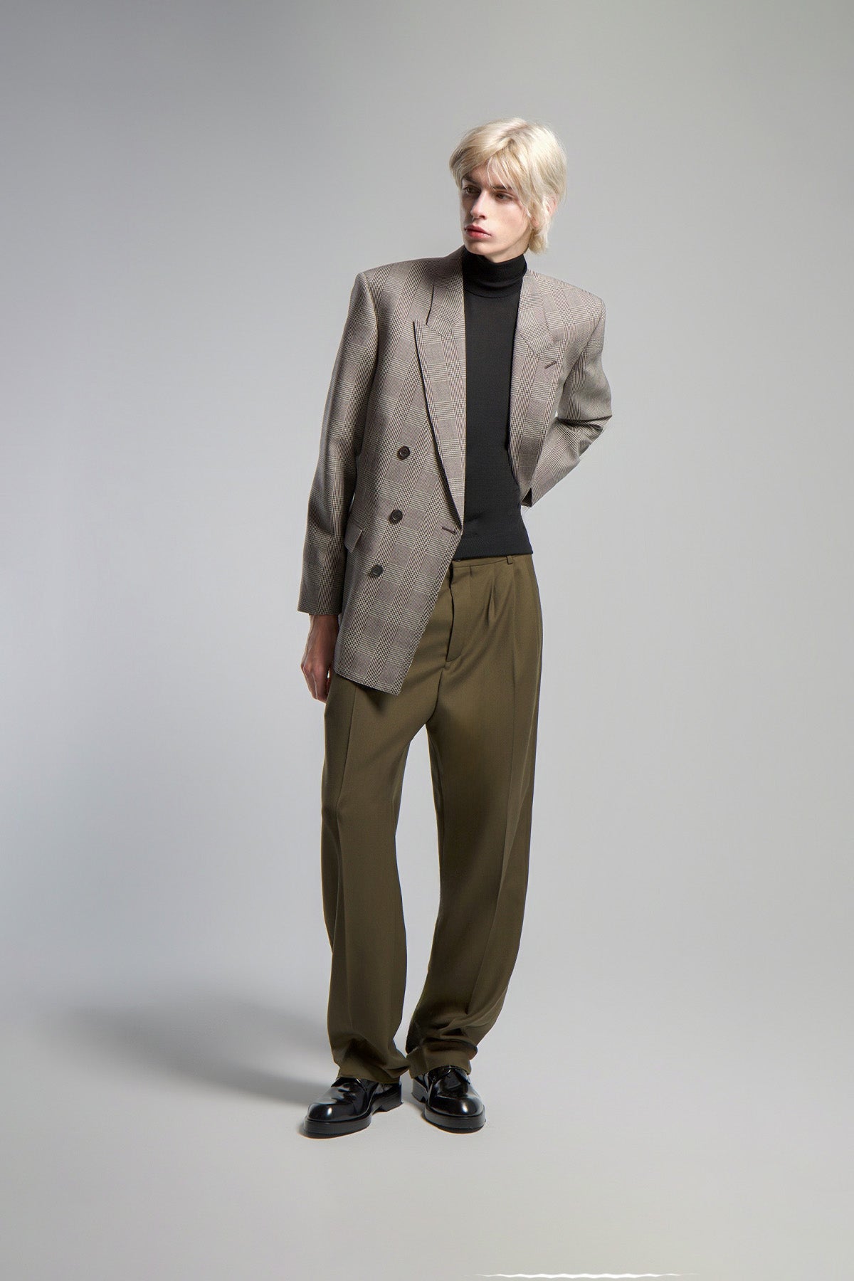 SAINT LAURENT | BAGGY WOOL PANTS