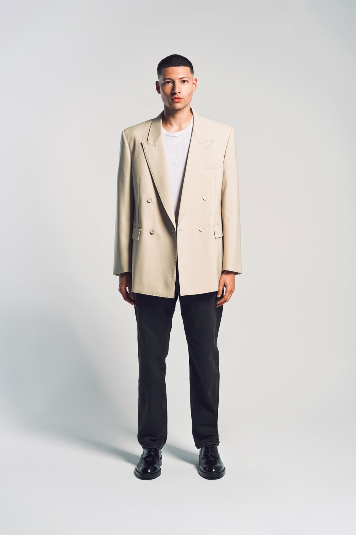 SAINT LAURENT | YVES JACKET IN LIGHT WOOL