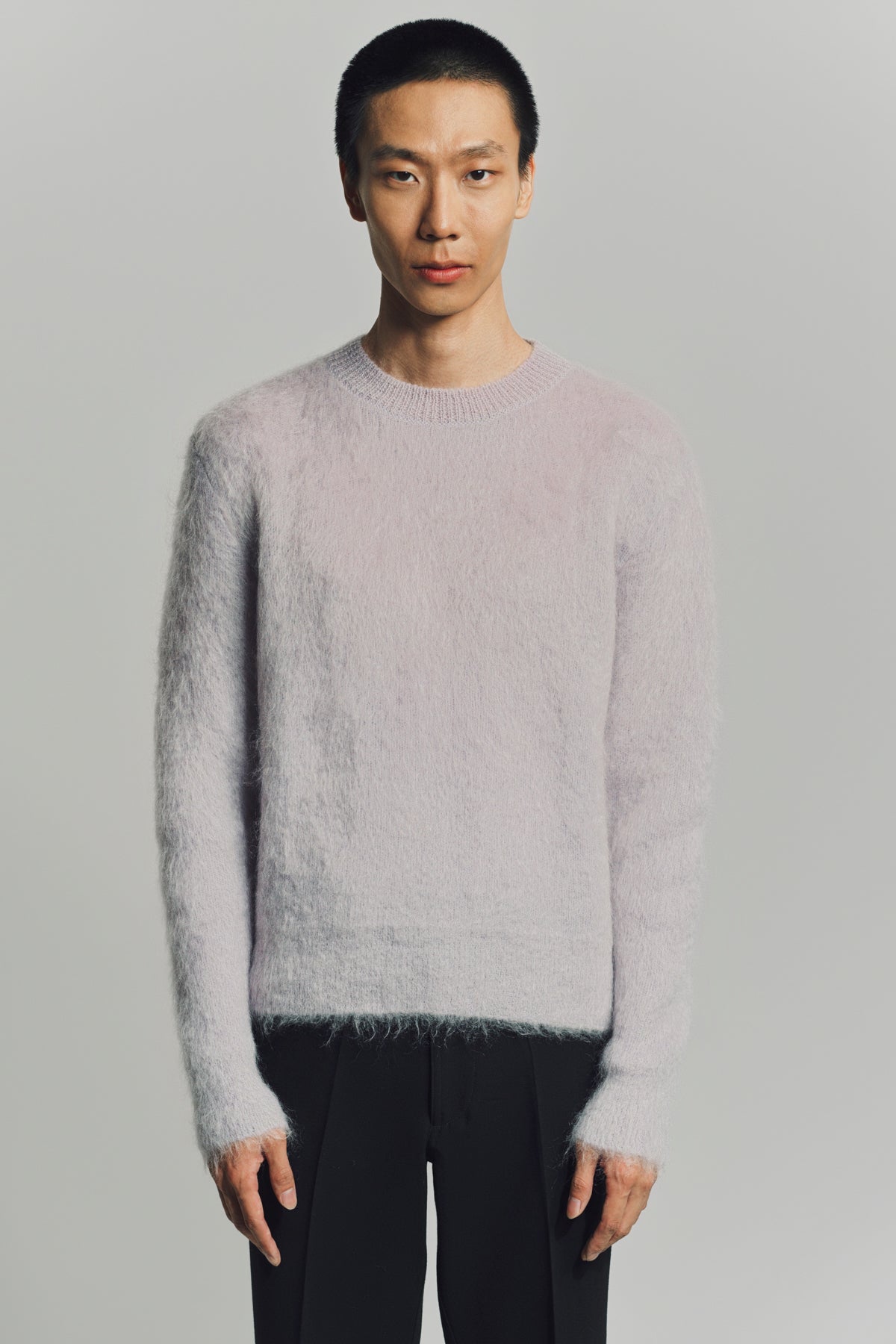 SAINT LAURENT | SWEATER IN BRUSHED KNIT