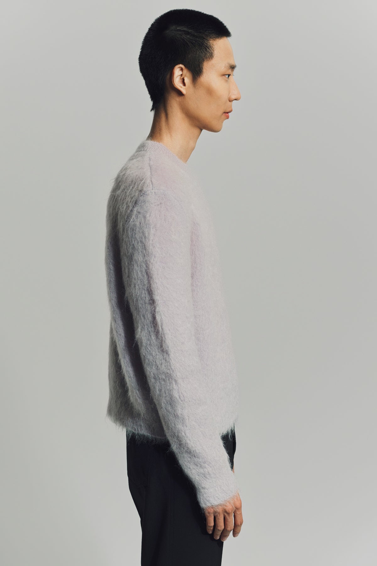 SAINT LAURENT | SWEATER IN BRUSHED KNIT