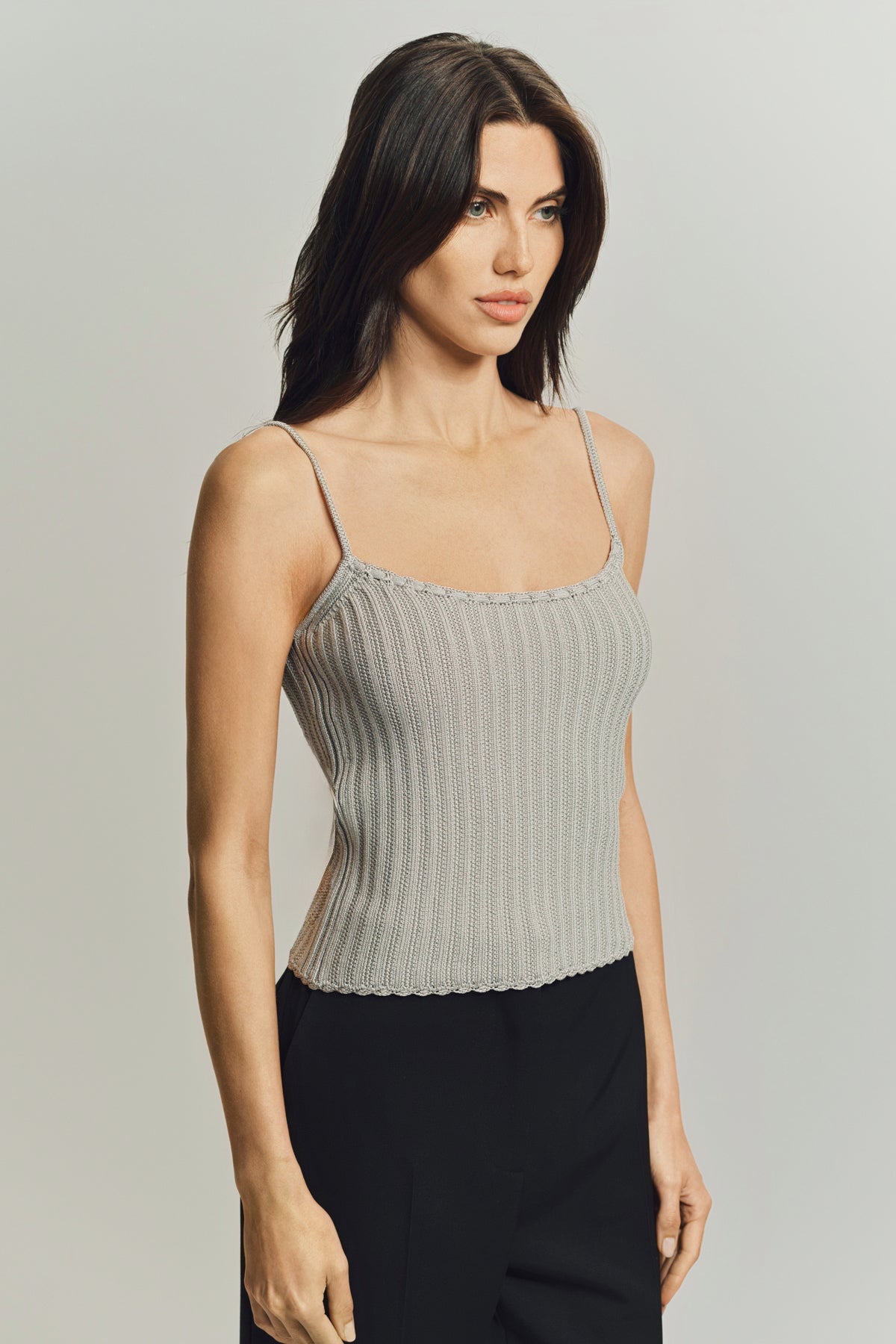 LANVIN | RIBBED TOP