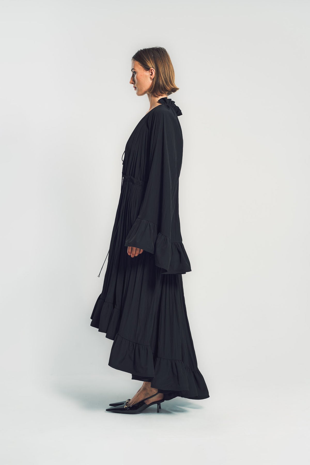 LANVIN | CHARMEUSE MIDI DRESS