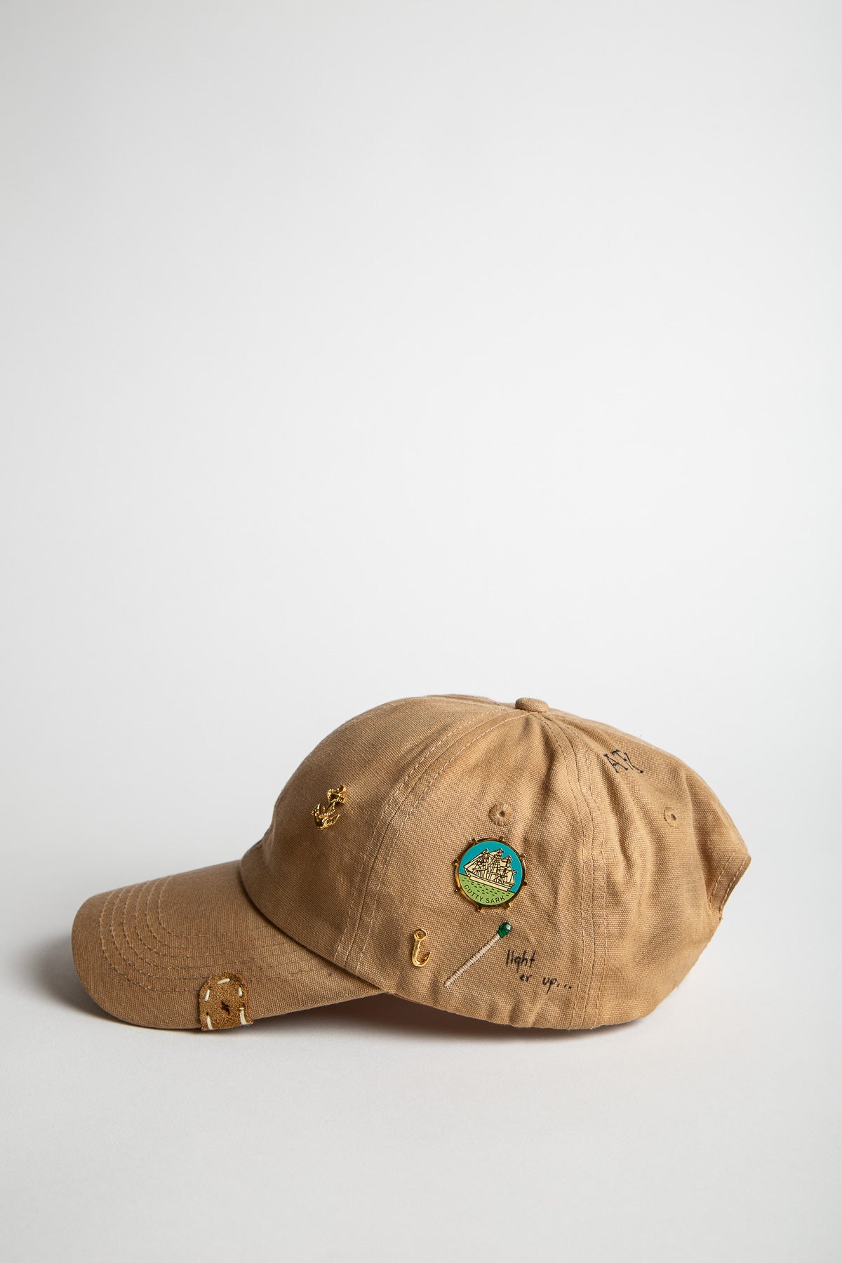 NICK FOUQUET | CANVAS BASEBALL CAP - MAXFIELD LA