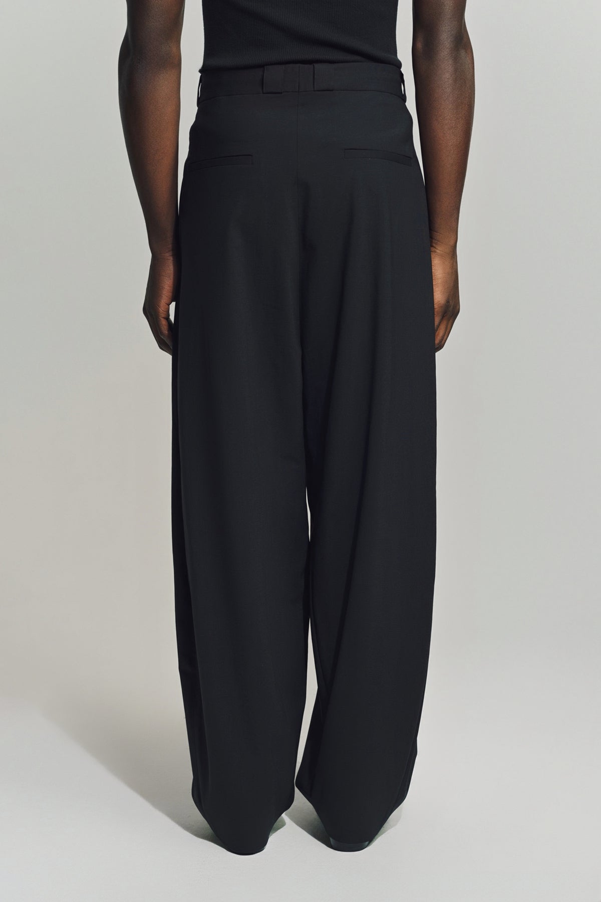 WILLY CHAVARRIA | DRAWSTRING CASCADA TROUSERS