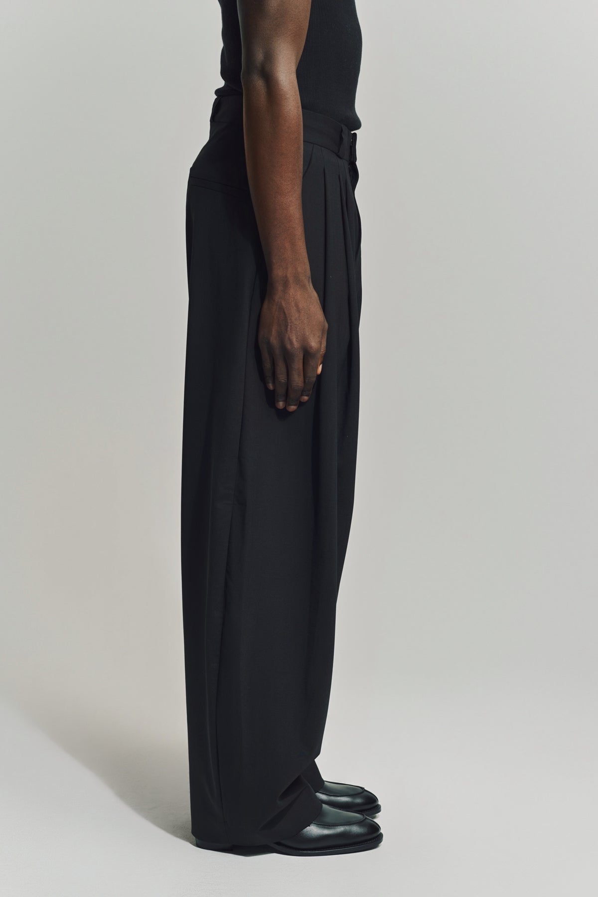 WILLY CHAVARRIA | DRAWSTRING CASCADA TROUSERS