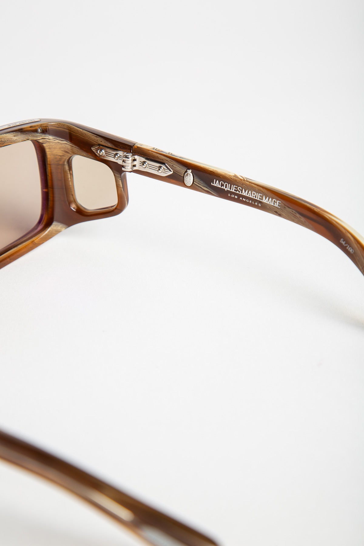 JACQUES MARIE MAGE | WINDSOR SUNGLASSES IN BARK HORN
