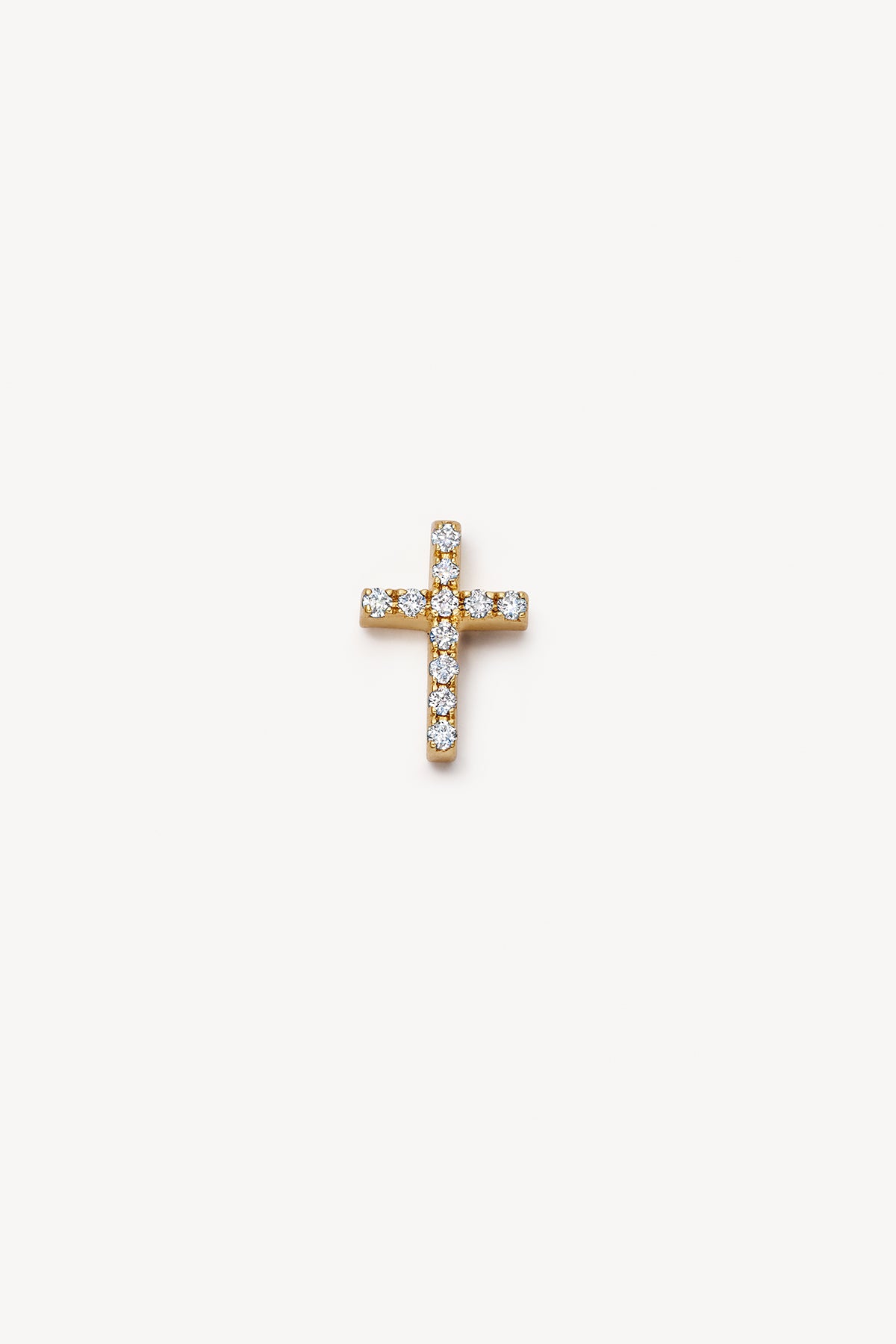 LOQUET LONDON | DIAMOND CROSS CHARM