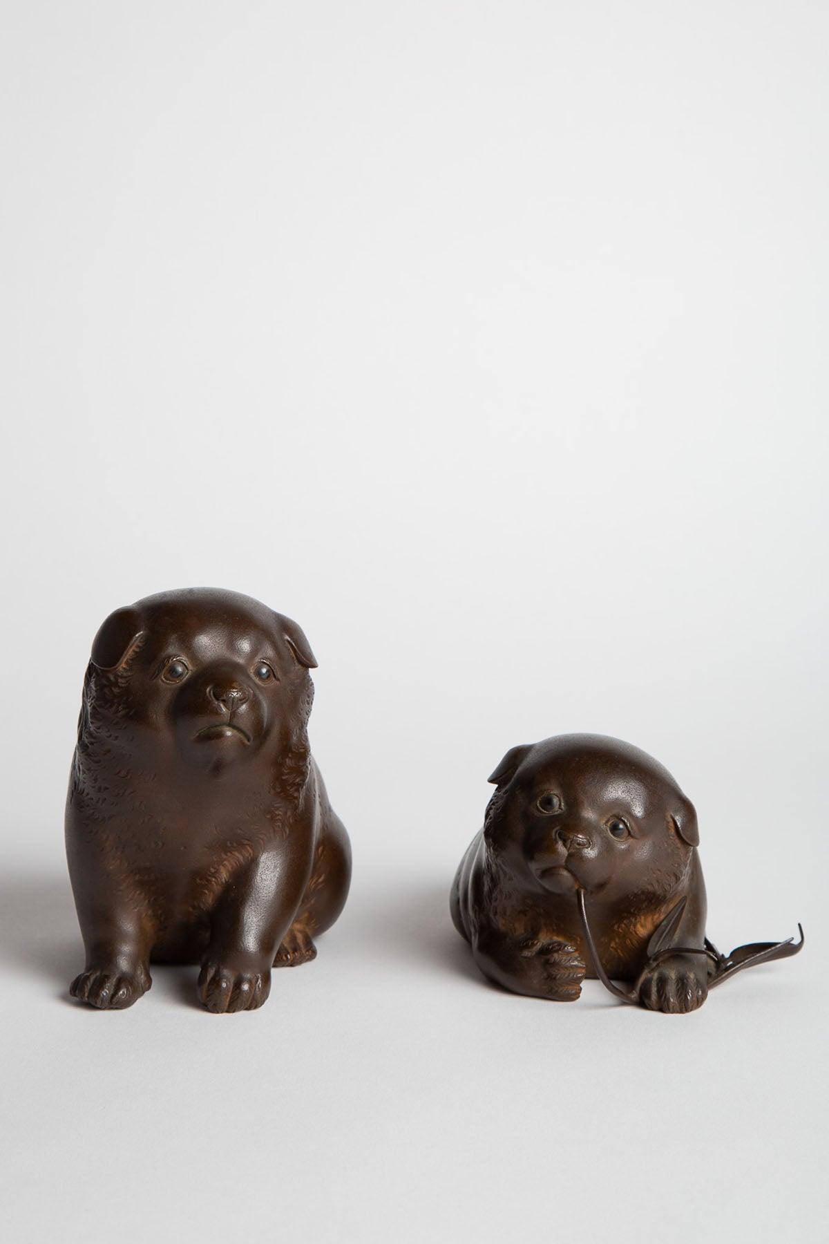 TAKAHASHI RYOUN | OKIMONOS OF PUPPIES