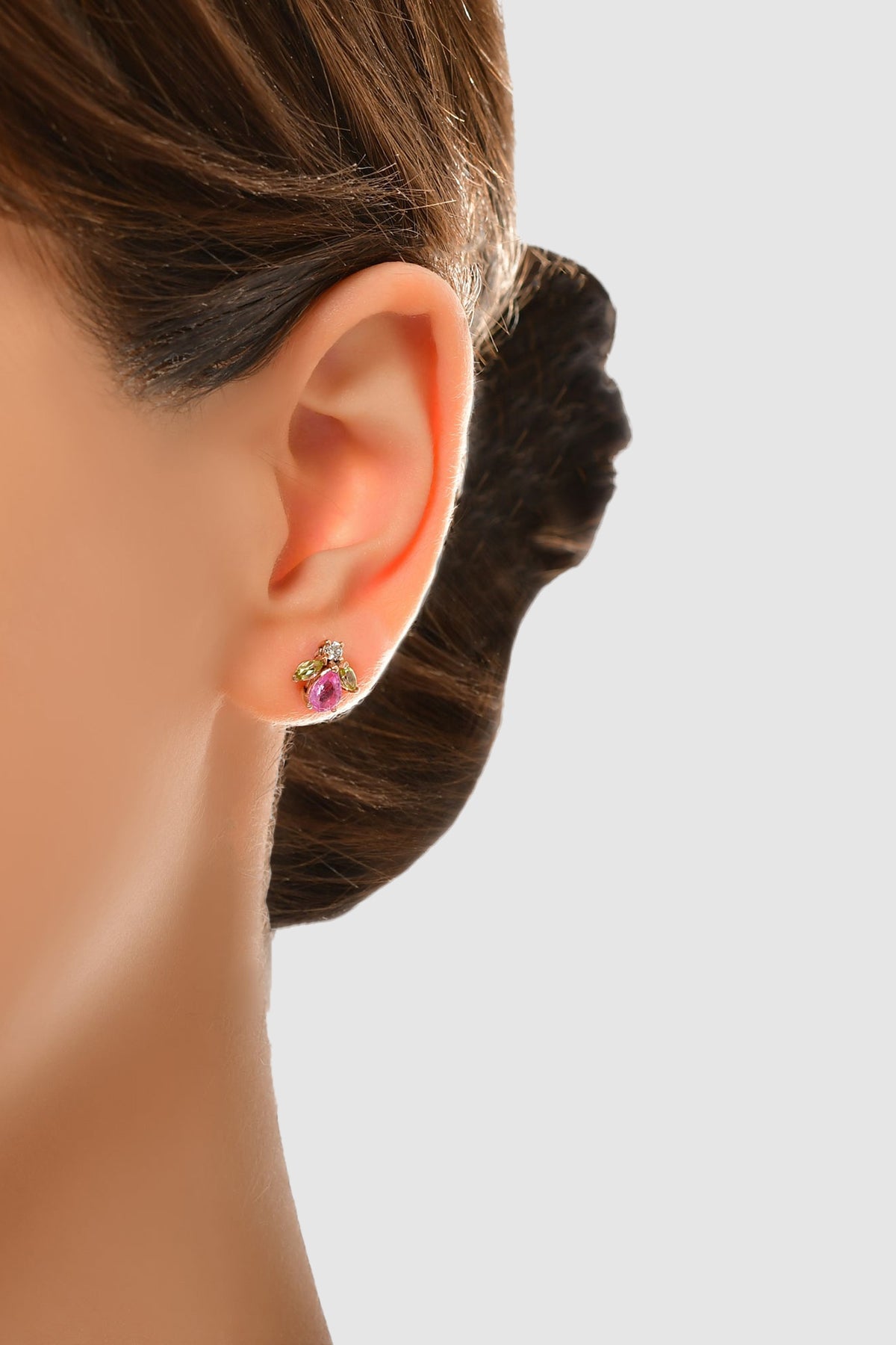 BEE GODDESS | ROSE GOLD QUEEN BEE EARRING