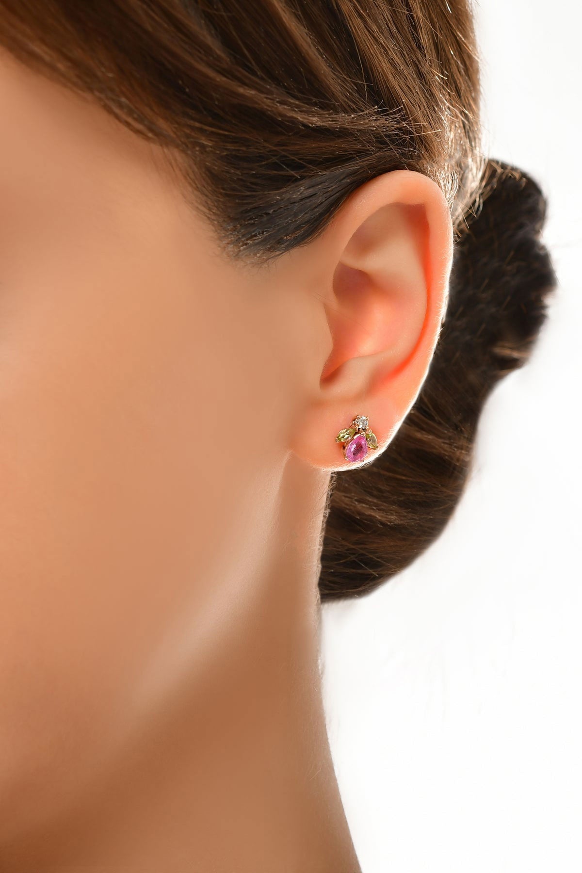 BEE GODDESS | ROSE GOLD QUEEN BEE EARRING