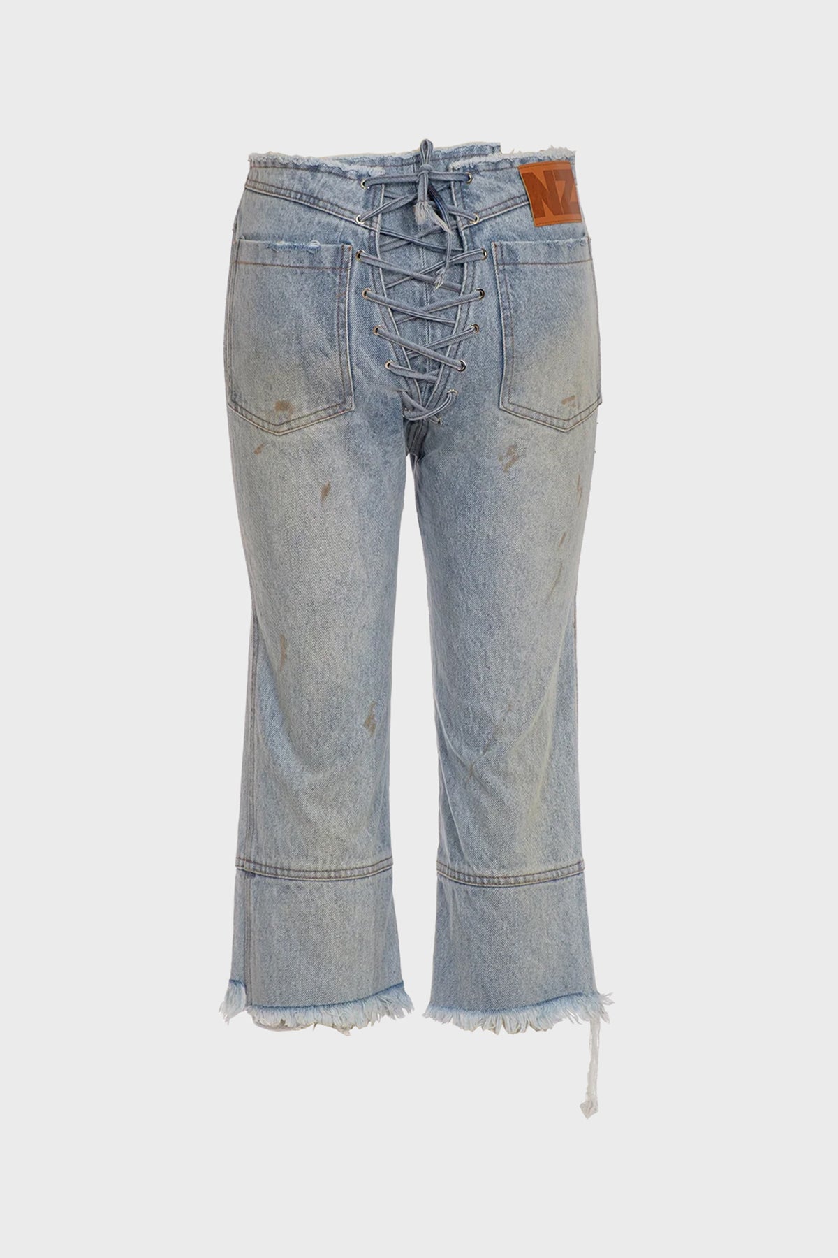 NATASHA ZINKO | TREATED LACE SHORTS