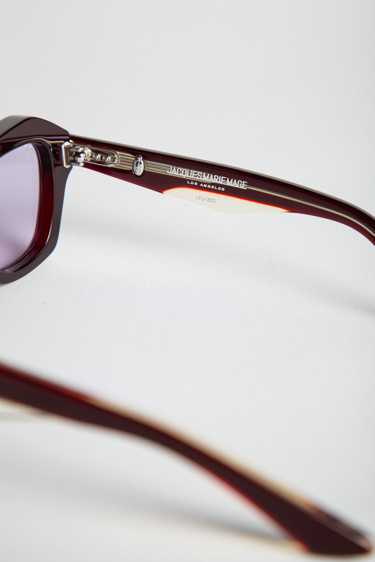 JACQUES MARIE MAGE | EICHLER SUNGLASSES IN CHERRY
