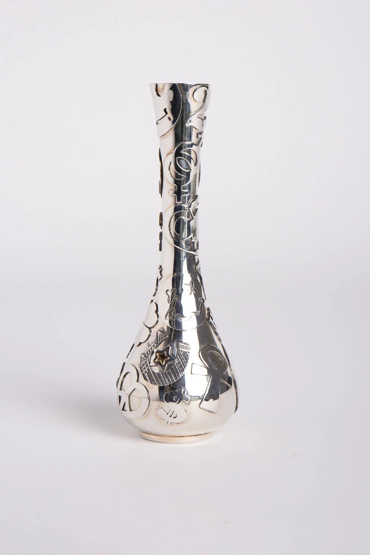 BLIND MAN TOGS | STICKER BOMBED VASE