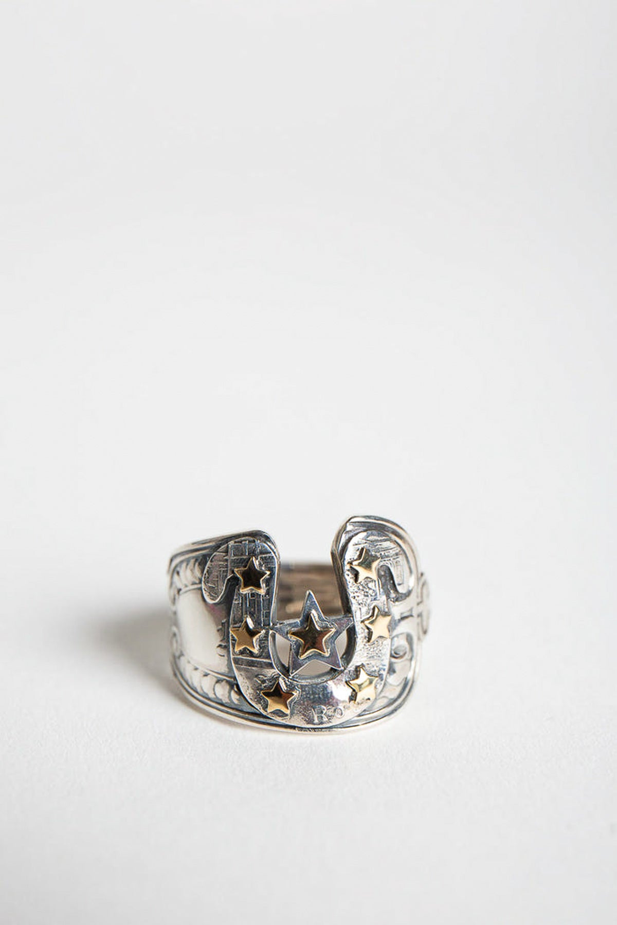 BLIND MAN TOGS | 7 STARS HORSESHOE RING