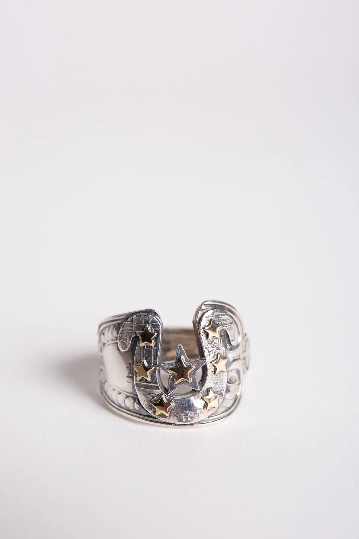 BLIND MAN TOGS | 7 STARS HORSESHOE RING