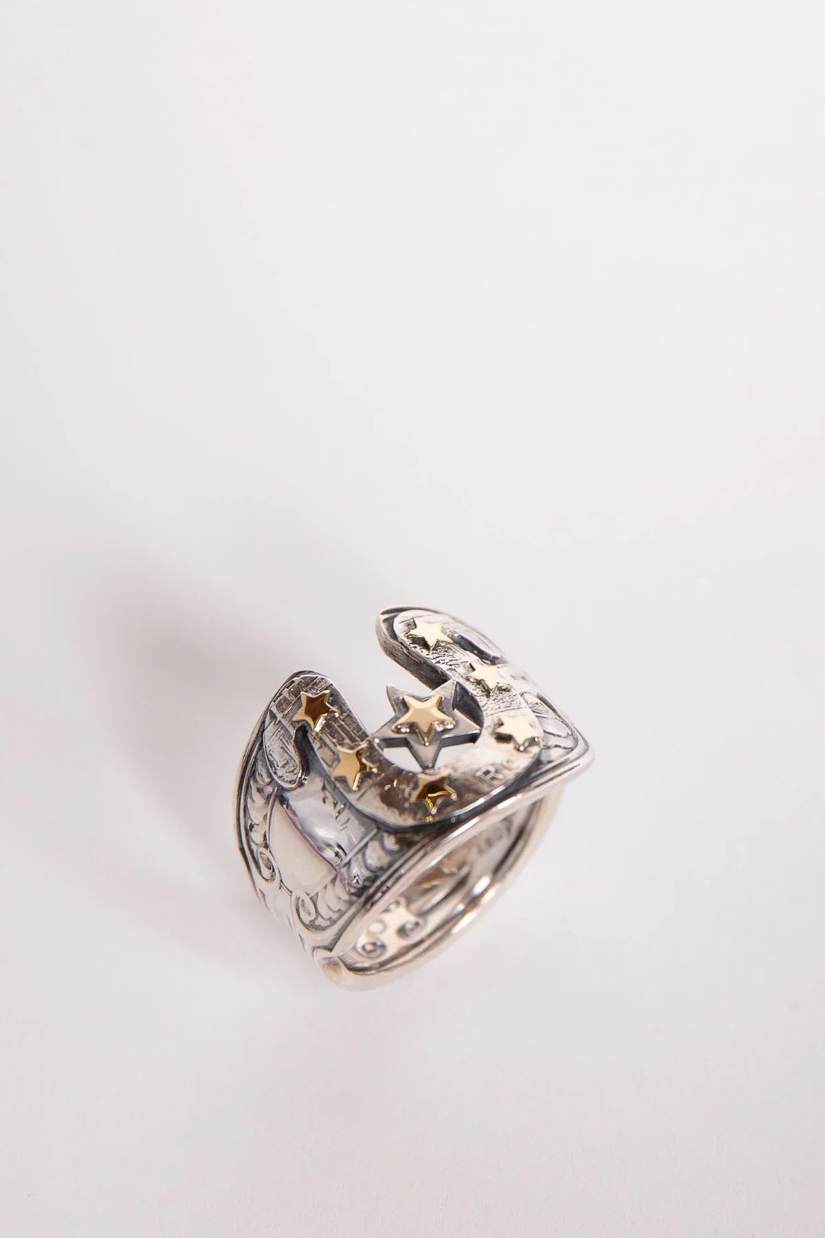 BLIND MAN TOGS | 7 STARS HORSESHOE RING