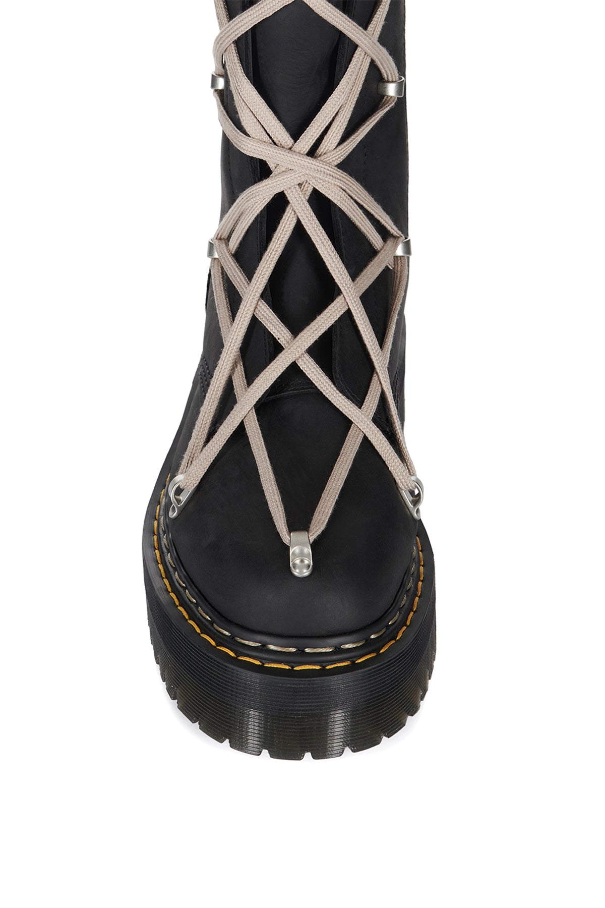 RICK OWENS | 1B60 QUAD SOLE PENTALACE BOOTS