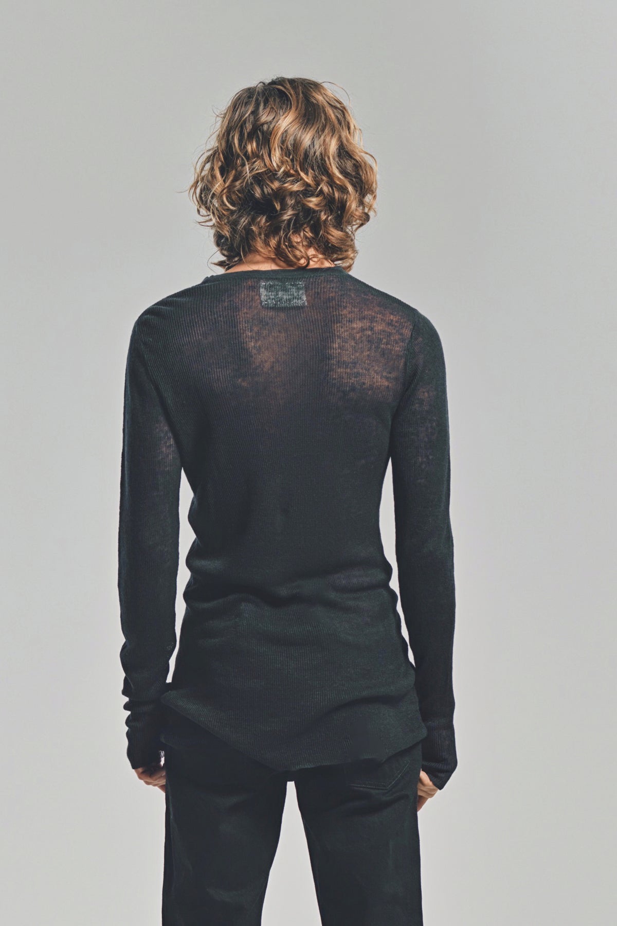 LARS ANDERSSON | FITTED LONG SLEEVE TEE 1X1 RIB