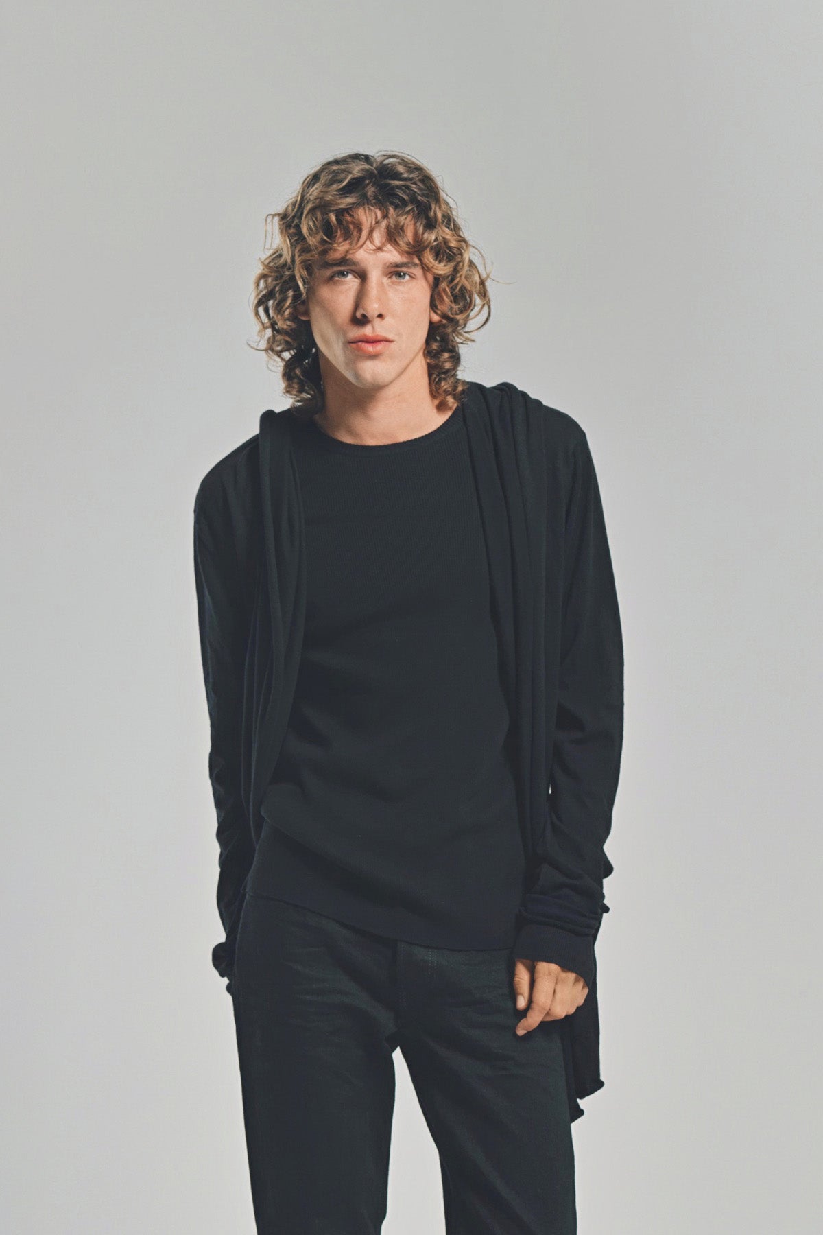 LARS ANDERSSON | HOODED WRAP JACKET