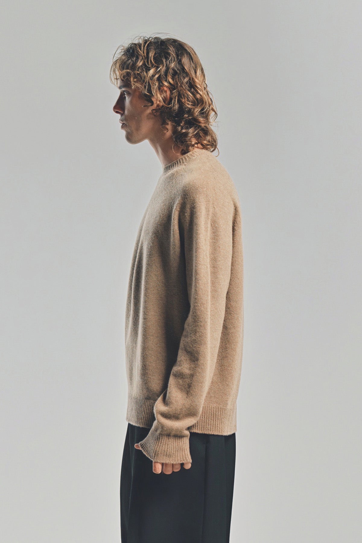 JIL SANDER | SEAMLESS LONG SLEEVE SWEATER