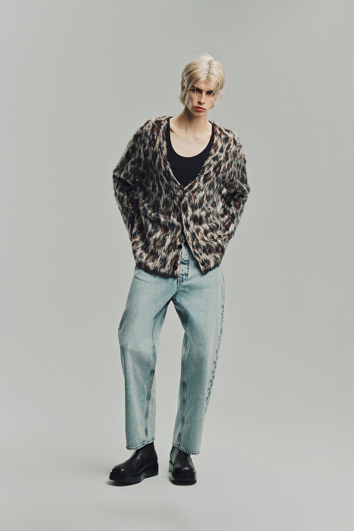JIL SANDER | FUZZY CARDIGAN