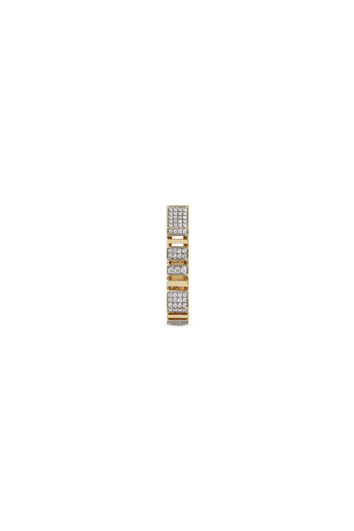 RAINBOW K | BOLD PAVE DIAMOND EARRING - MAXFIELD LA
