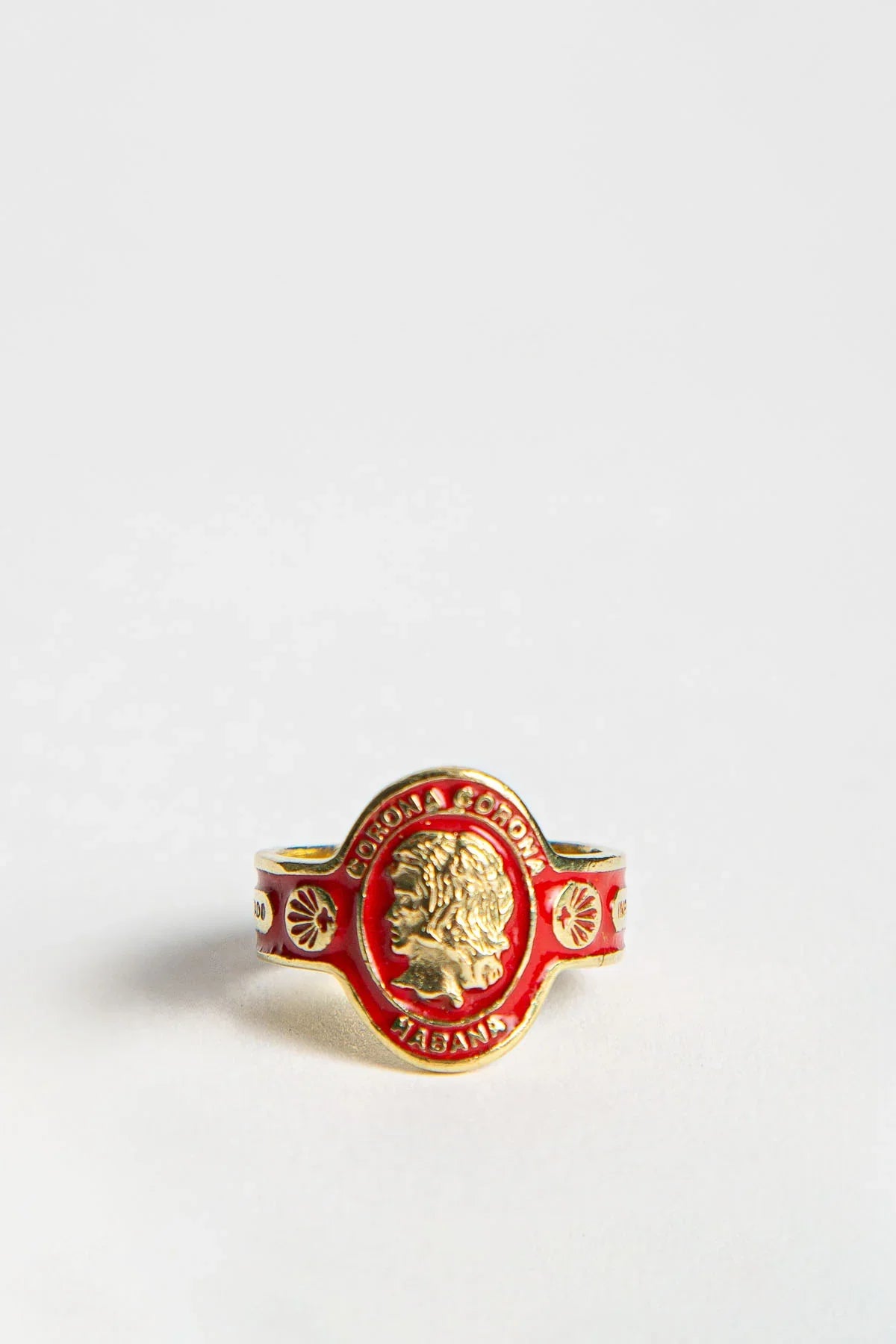 Cartier | 1970s Yellow Gold Habana Cigar Band Ring
