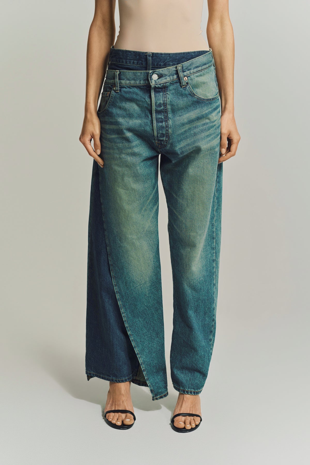 JUNYA WATANABE | LEVI'S DOUBLE LAYER JEANS - MAXFIELD LA
